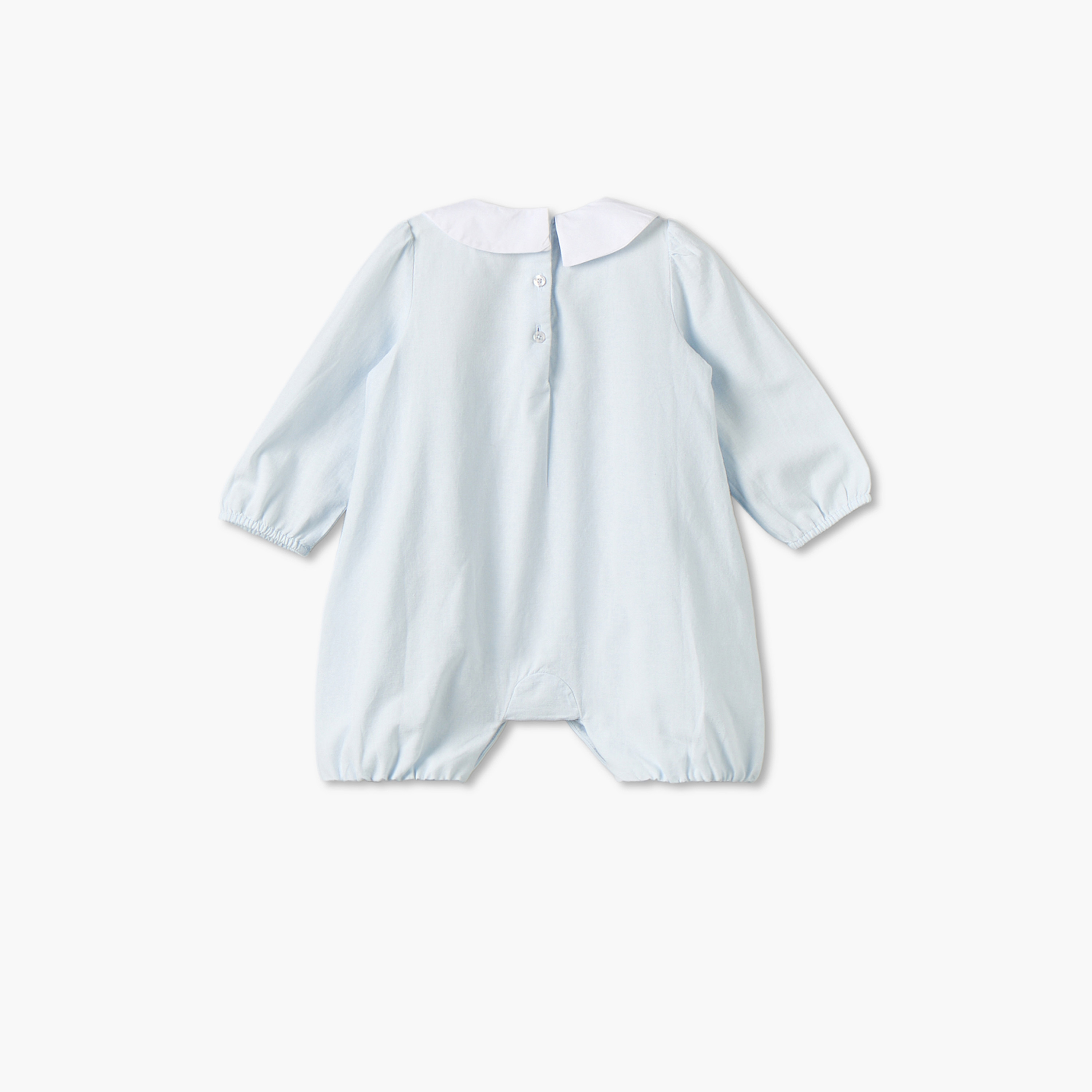 Juniors Crew Long Sleeves Romper with Polka Dot Print-baby-girls-clothing-rompers-image-2