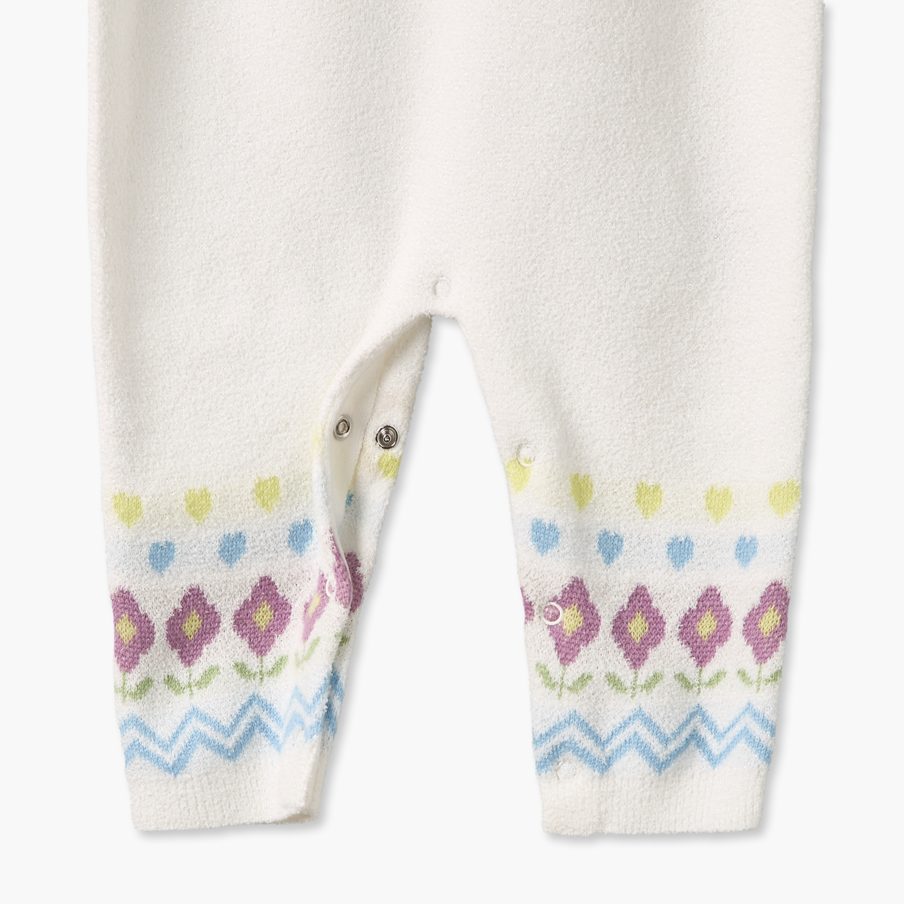 أفرول بقبعة وأكمام طويلة وأزرار إغلاق كباسة من جونيورز-baby-girls-clothing-rompers-image-5