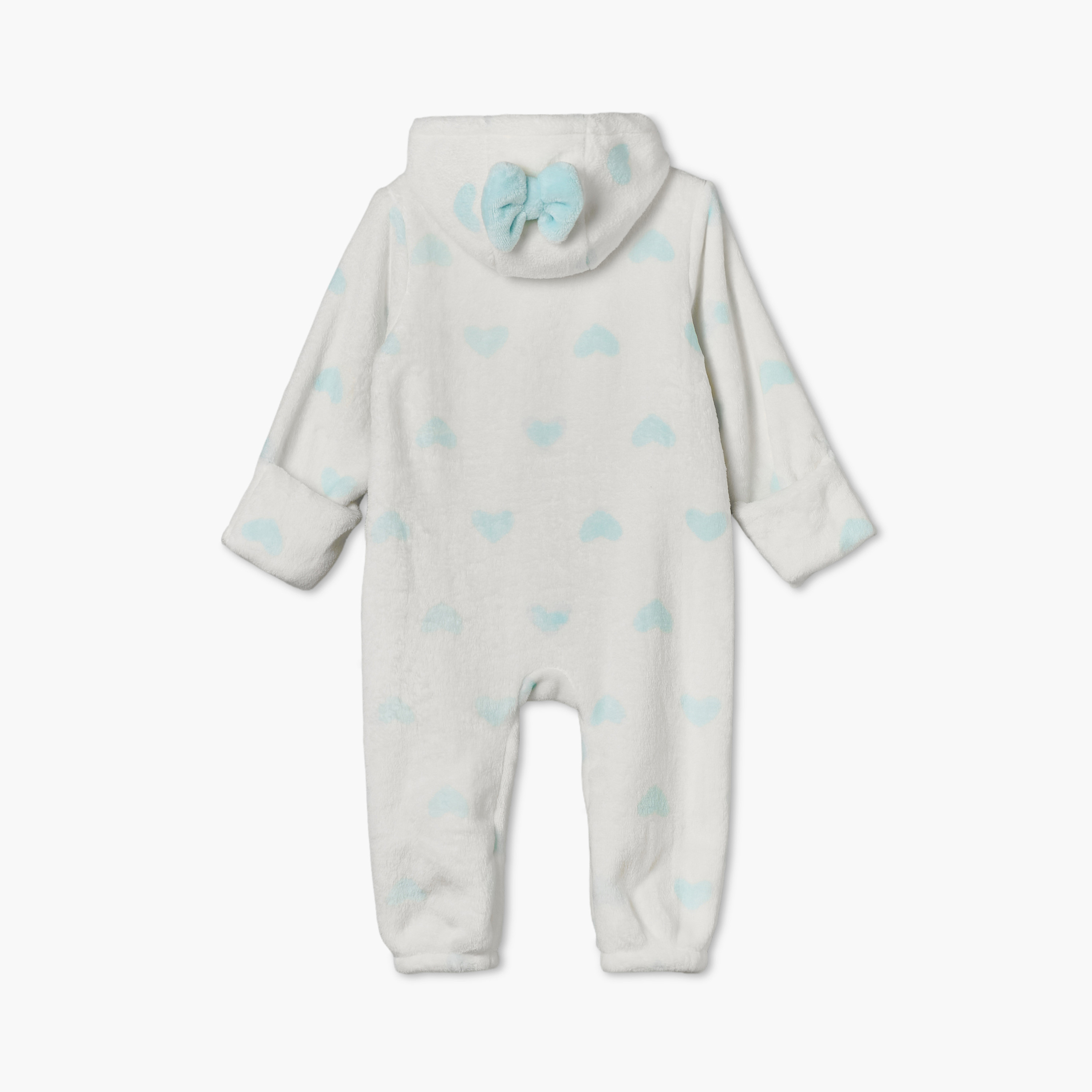 بدلة نوم بأكمام طويلة وقبعة وطبعات من جونيورز-baby-girls-clothing-rompers-image-4