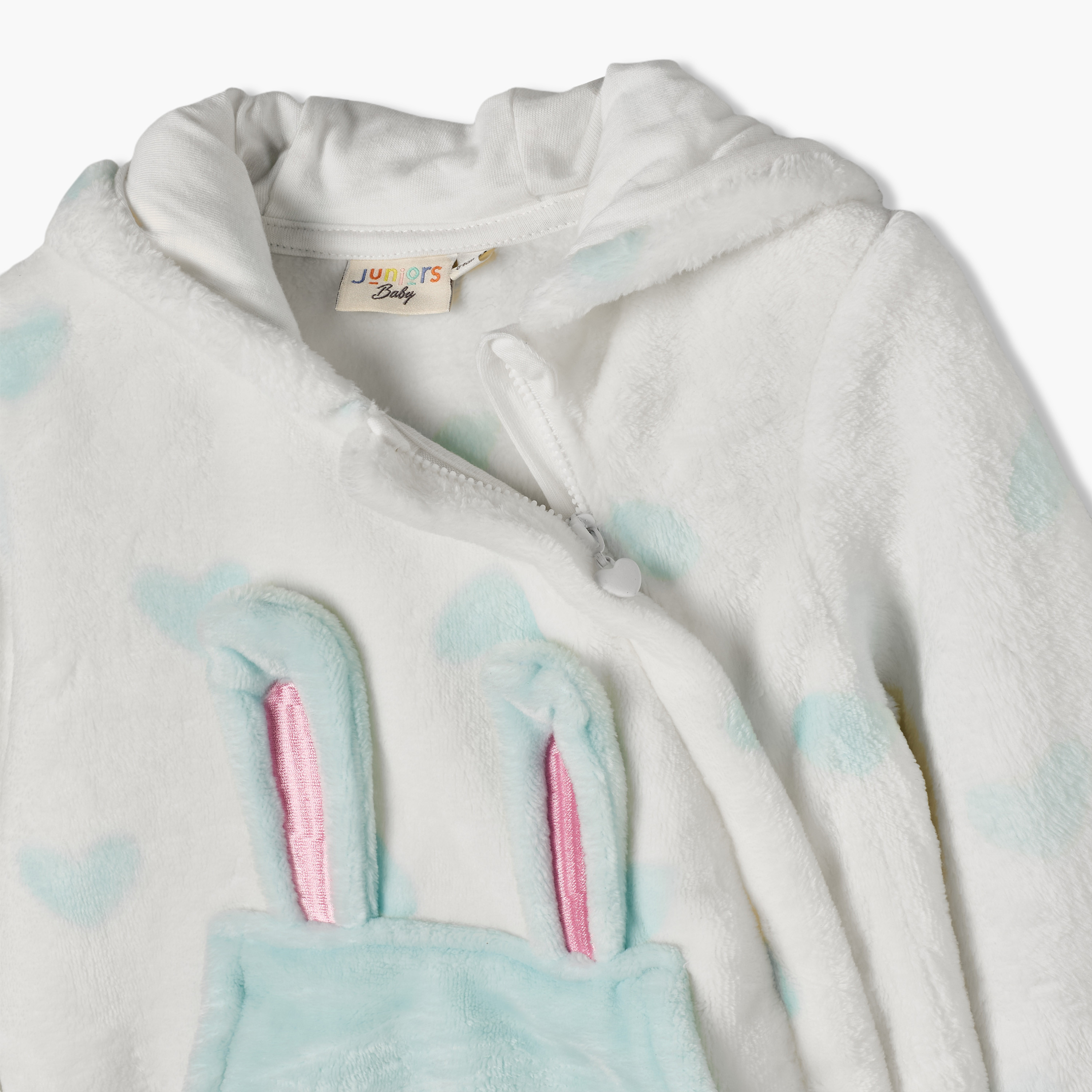 بدلة نوم بأكمام طويلة وقبعة وطبعات من جونيورز-baby-girls-clothing-rompers-image-5