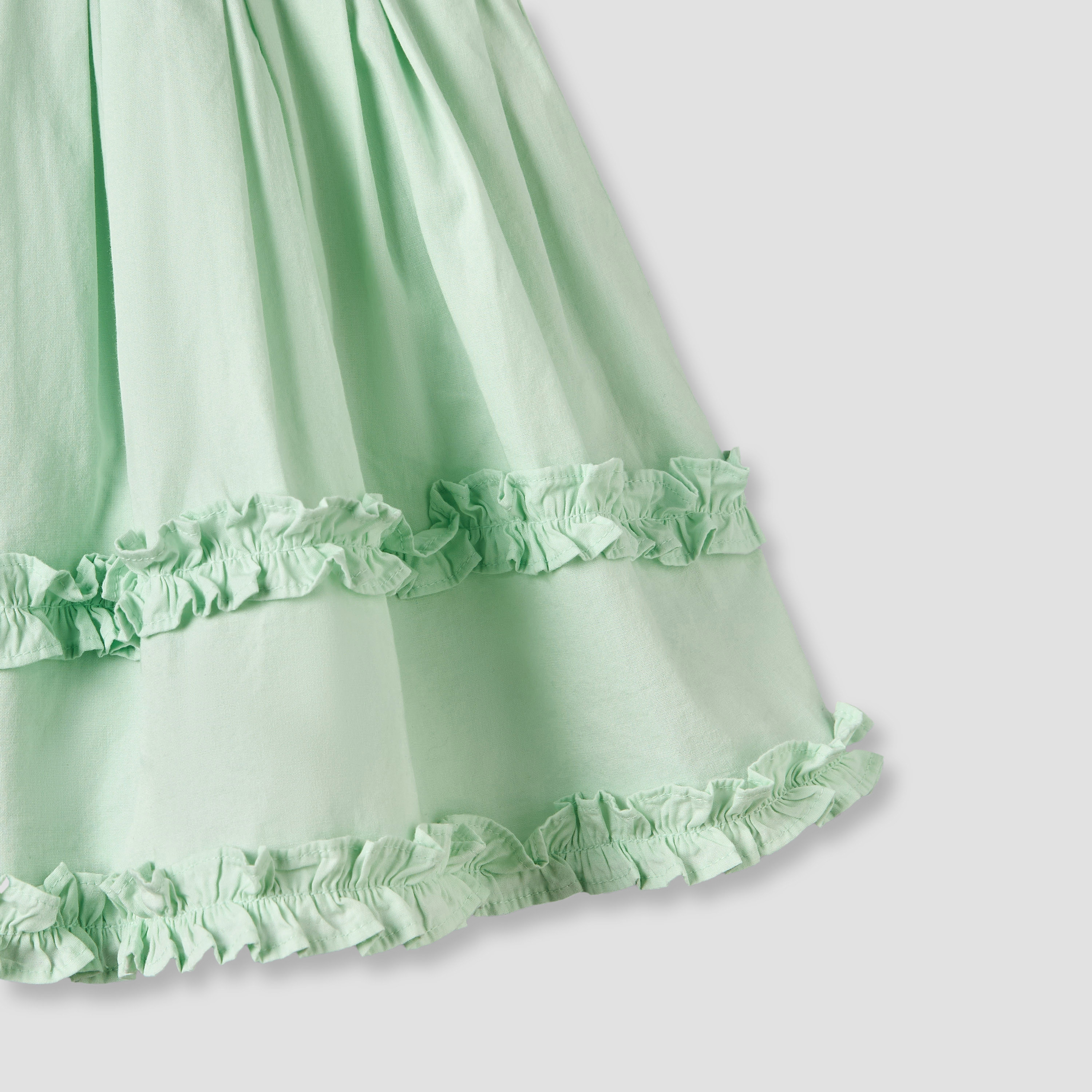 فستان دون أكمام بطول الركبة وياقة مع سروال بلومر من جونيورز-baby-girls-clothing-dressesandjumpsuits-image-7