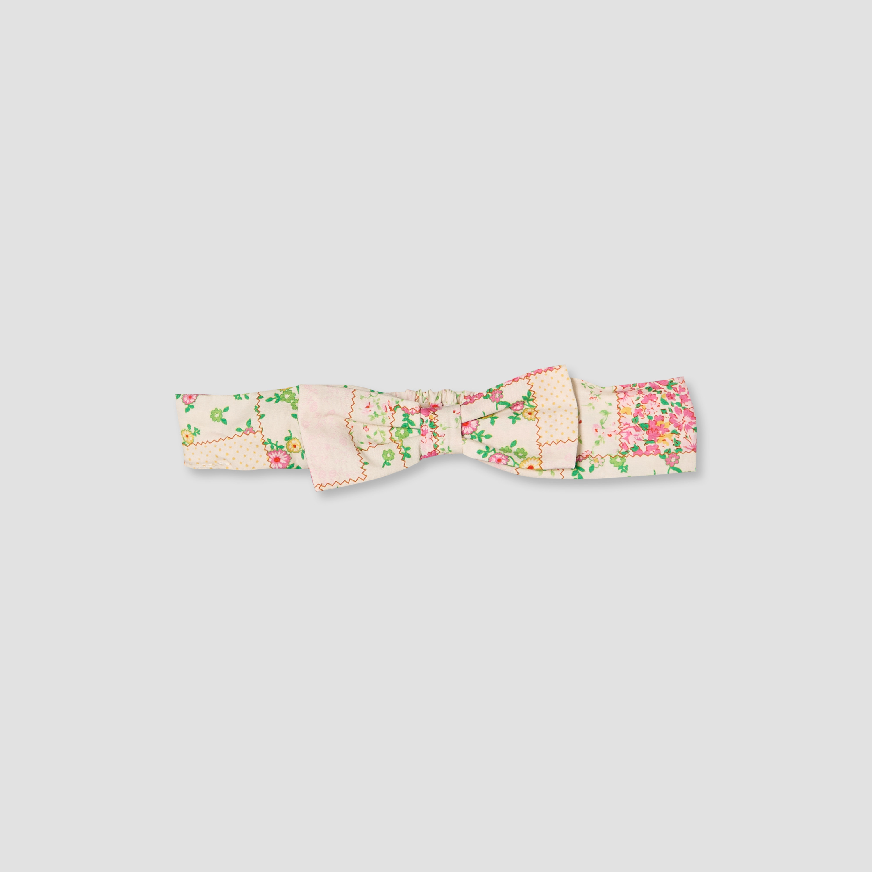 فستان إيه لاين بطول الركبة وياقة مستديرة وأكمام قصيرة مع شريطة رأس من جونيورز-baby-girls-clothing-dressesandjumpsuits-image-4