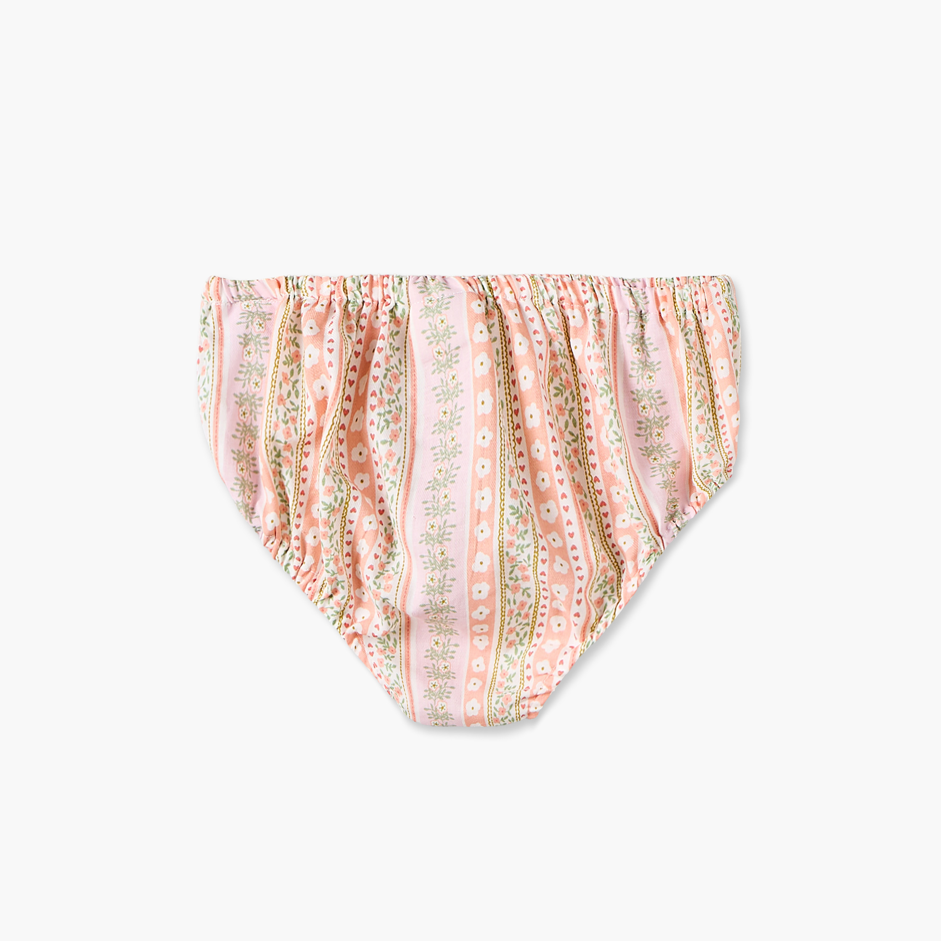 فستان بطول الركبة بياقة مستديرة وأكمام قصيرة مع شورت داخلي بطبعة زهور من جونيورز-baby-girls-clothing-dressesandjumpsuits-image-6