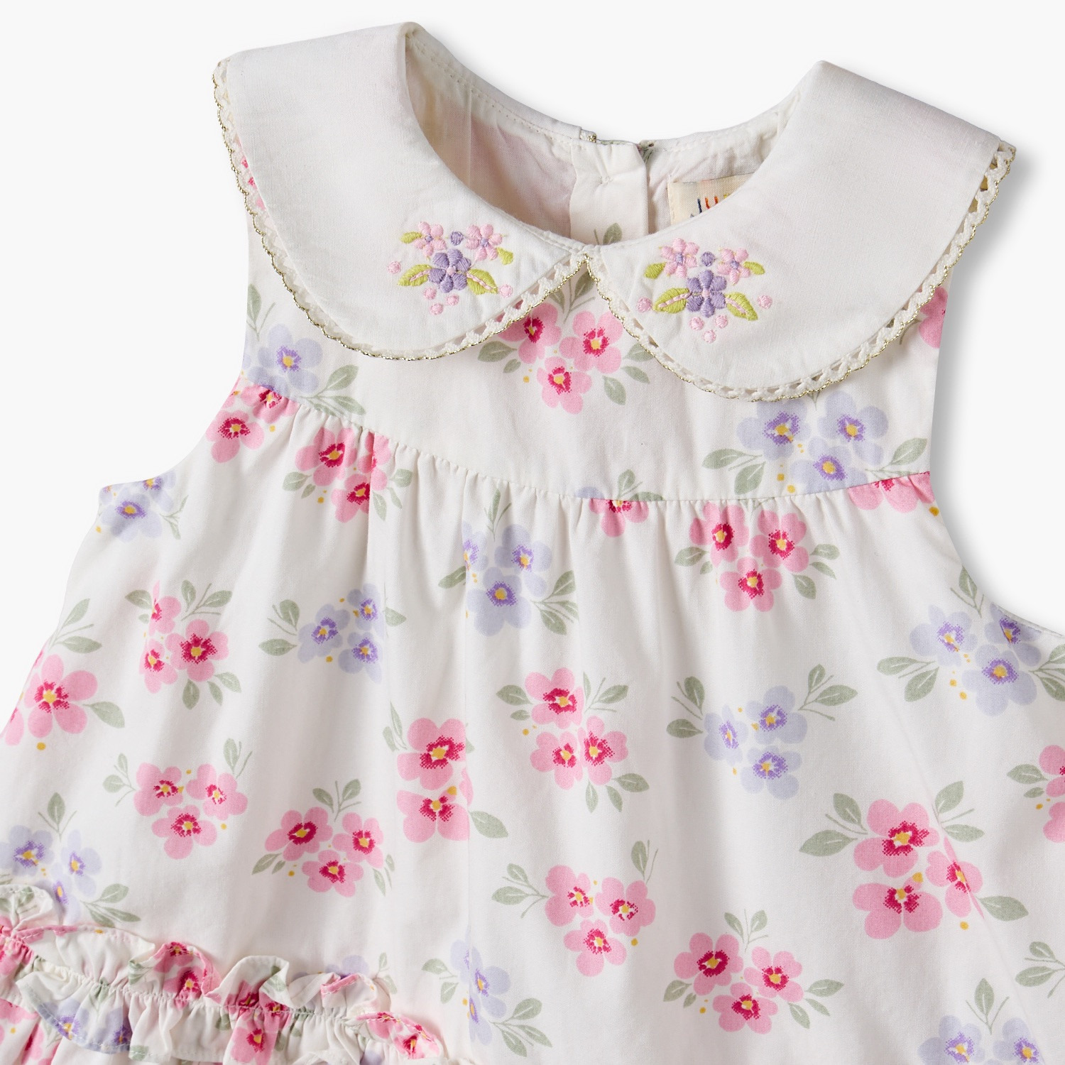 فستان دون أكمام بطول الركبة وياقة مع شريطة رأس من جونيورز-baby-girls-clothing-dressesandjumpsuits-image-6