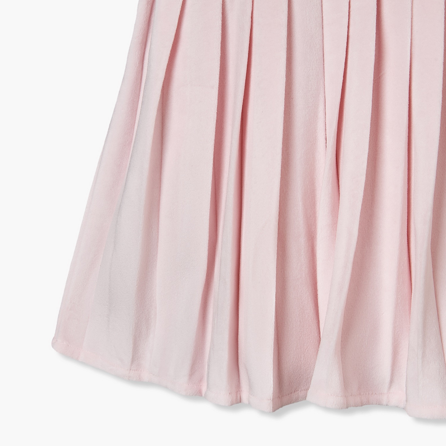 فستان طول الركبة بياقة بيتر بان وأكمام قصيرة مع شريطة شعر من جونيورز-baby-girls-clothing-dressesandjumpsuits-image-6