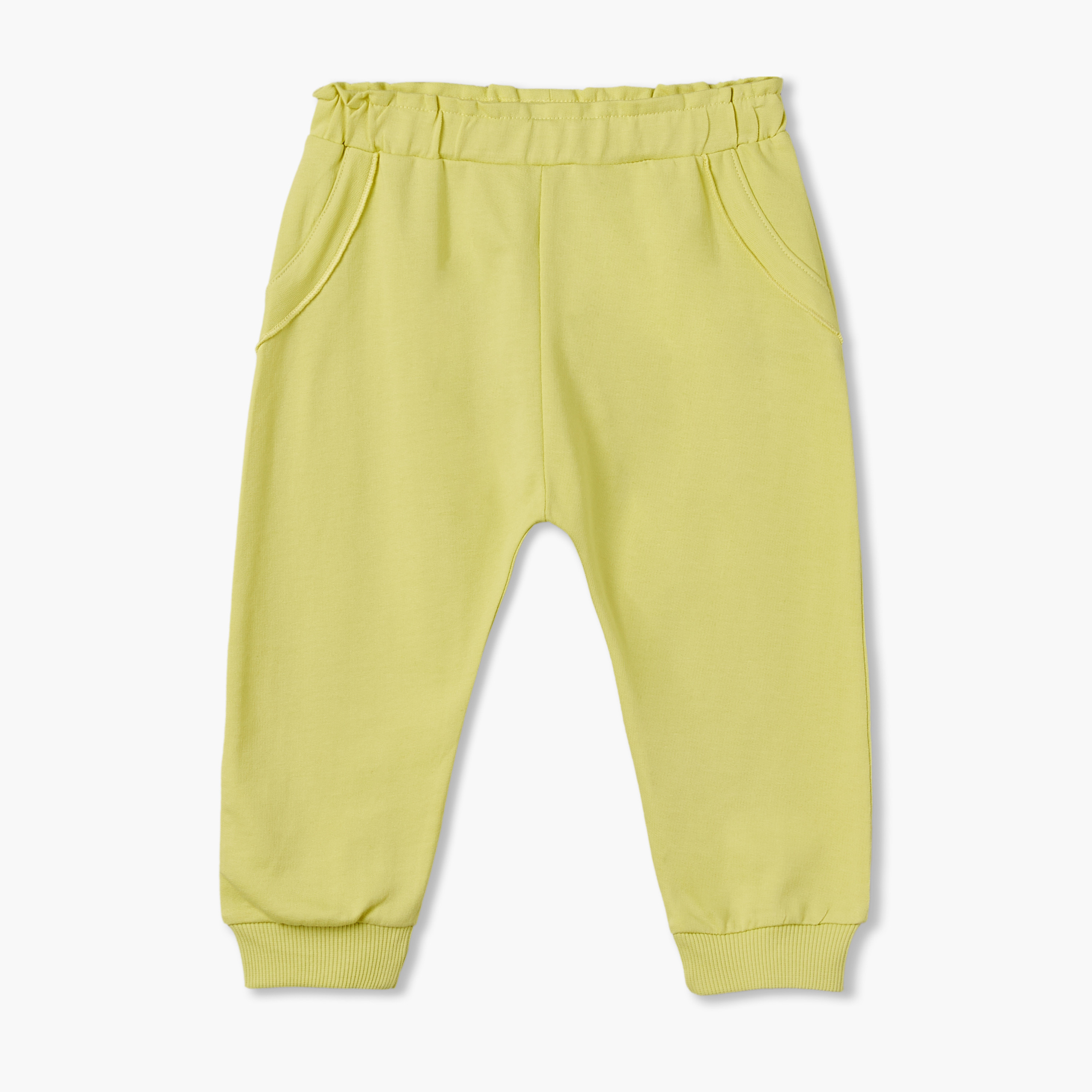 طقم سويت شيرت بأكمام طويلة ورقبة دائرية وبنطلون رياضي مزين بتطريزات زهرية من جونيورز-baby-girls-clothing-setsandcoords-image-4
