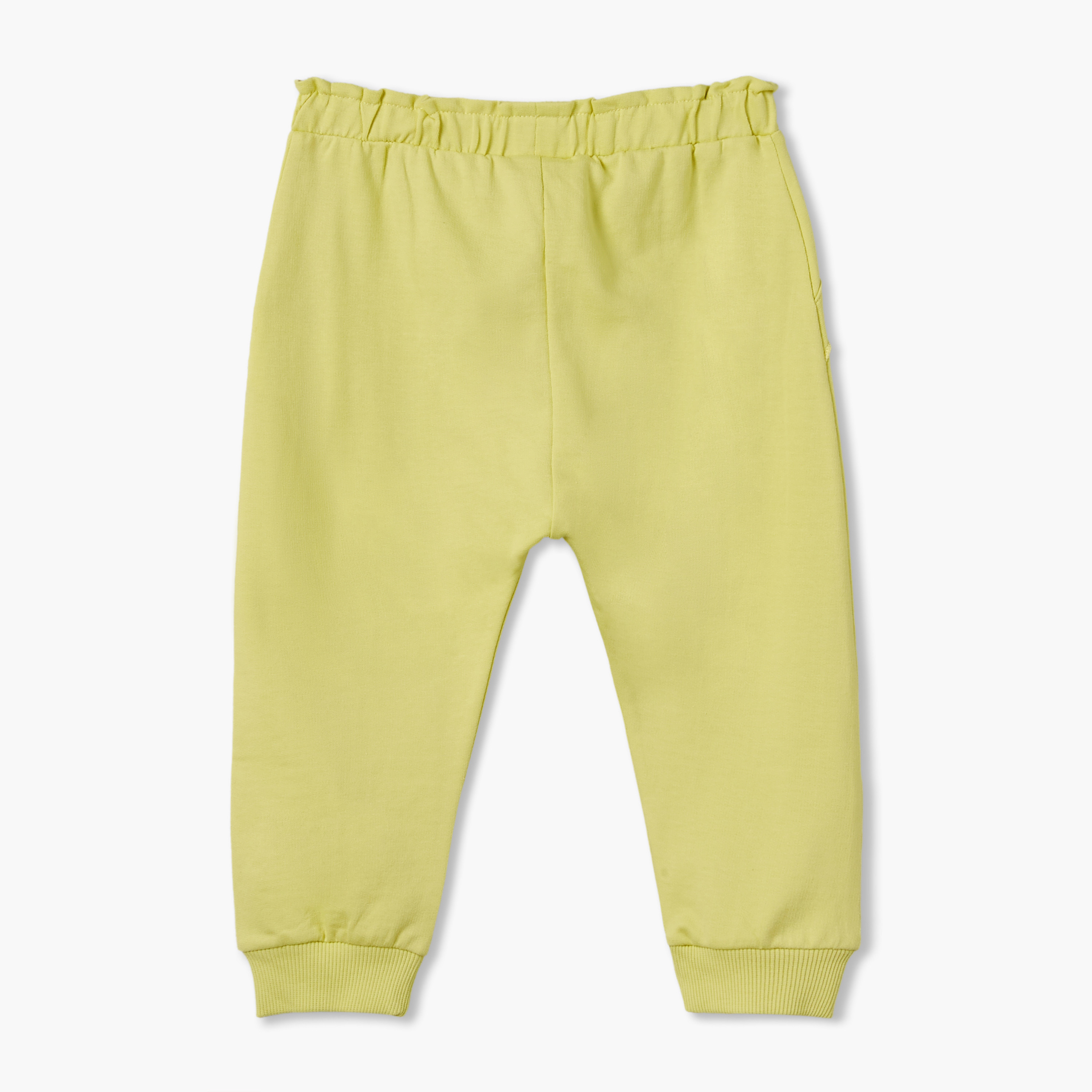 طقم سويت شيرت بأكمام طويلة ورقبة دائرية وبنطلون رياضي مزين بتطريزات زهرية من جونيورز-baby-girls-clothing-setsandcoords-image-6