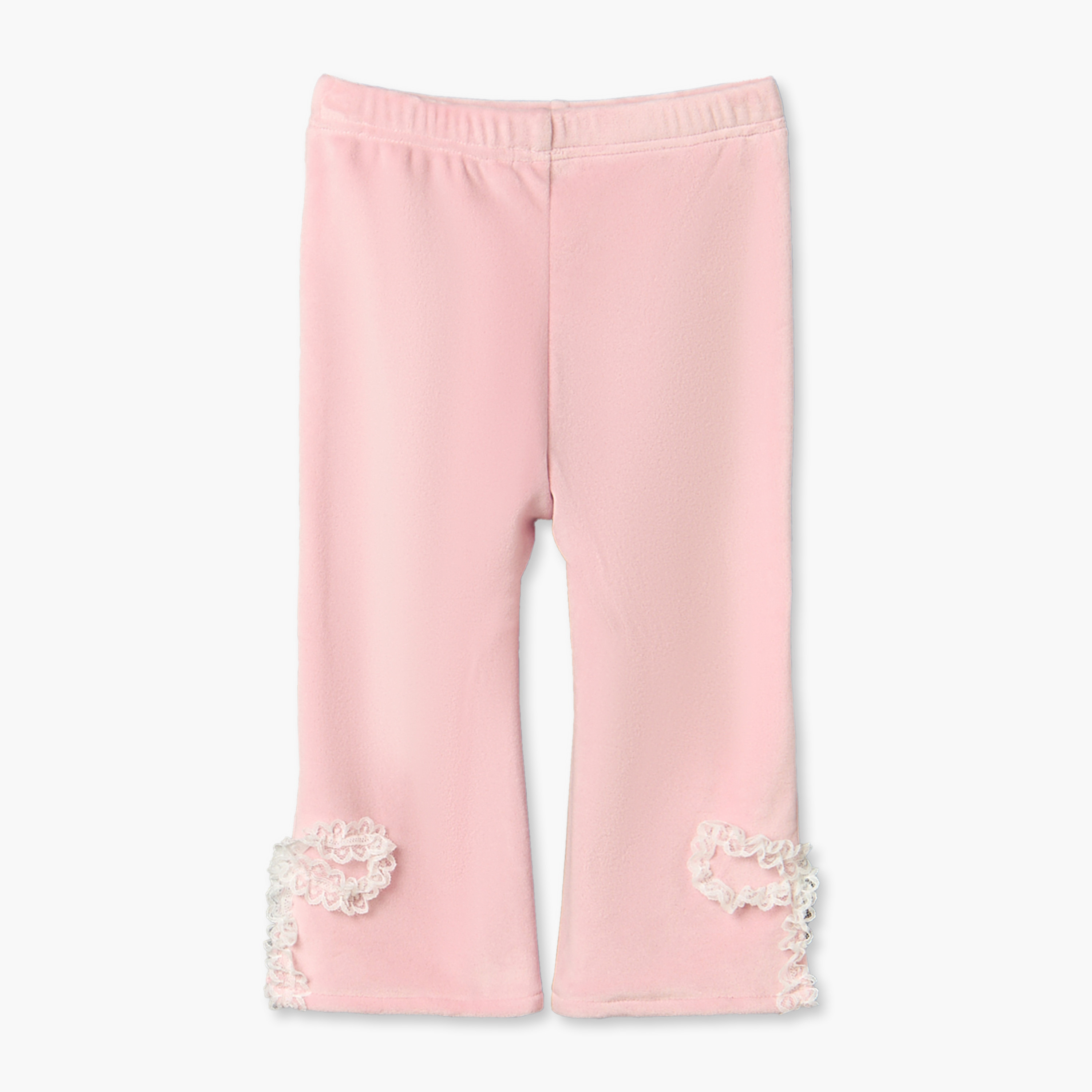 Juniors Crew Neck Long Sleeves Sweatshirt and Pants Set with Bow Applique-baby-girls-clothing-setsandcoords-image-6