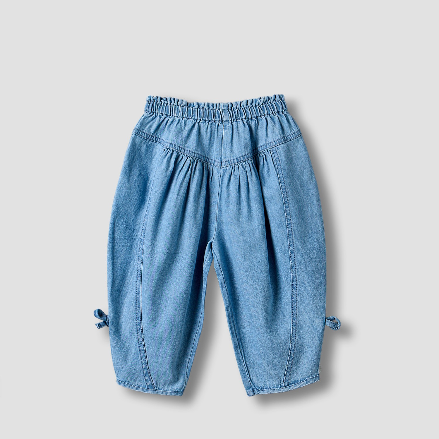 Juniors Mid-Rise Jeans with Bow Accent-baby-girls-clothing-bottoms-jeans-image-2