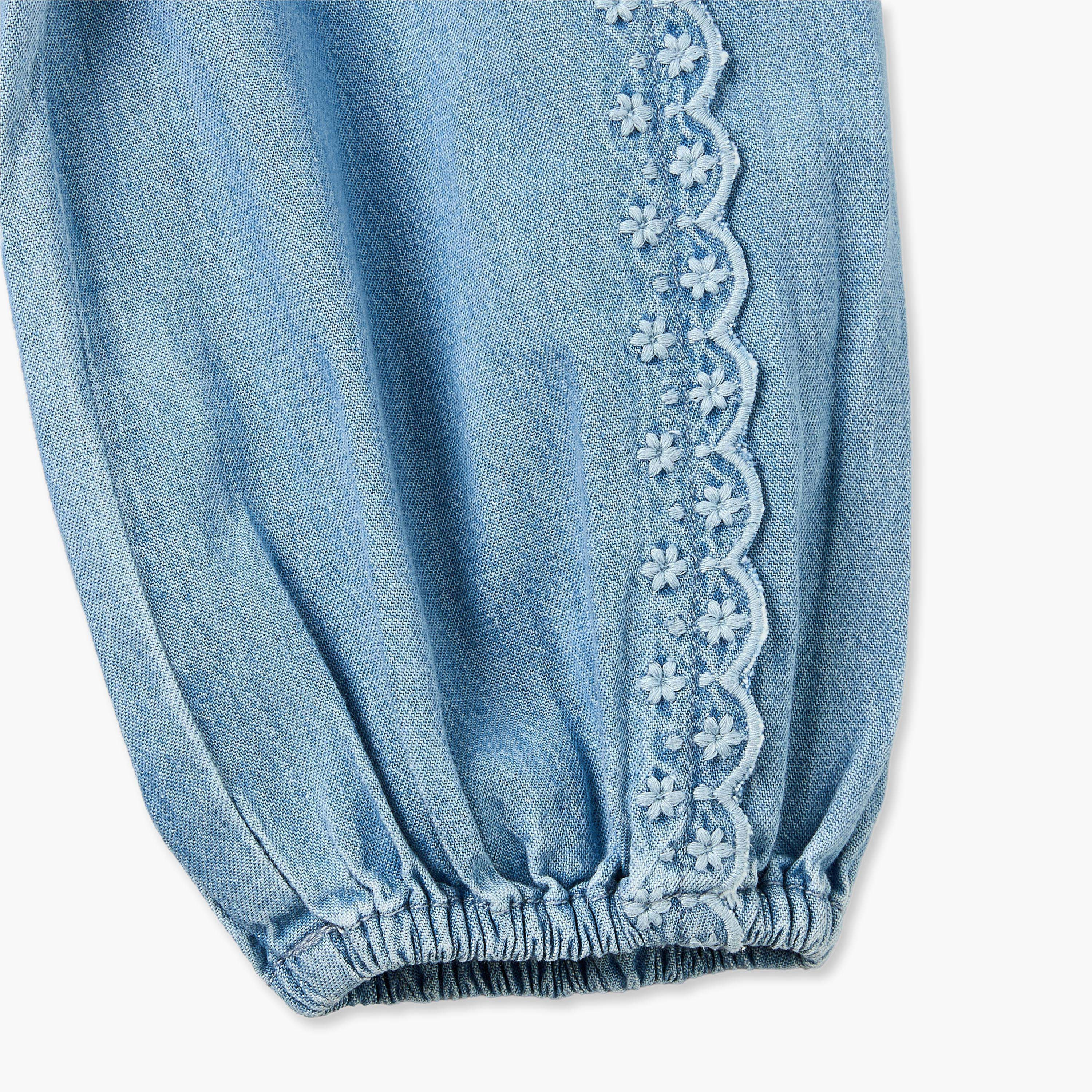 Juniors Jeans with Floral Embroidery-baby-girls-clothing-bottoms-jeans-image-5