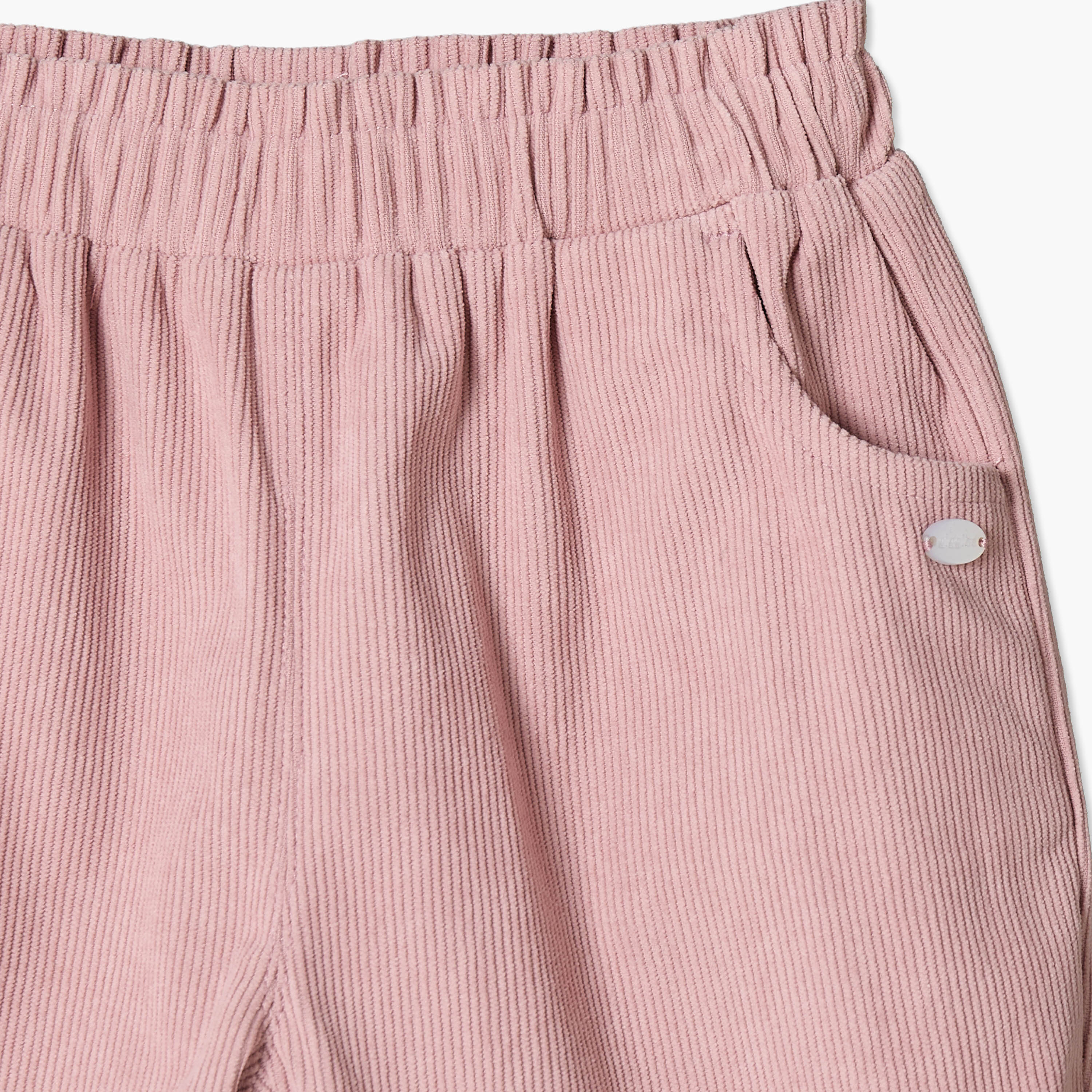 Giggles Trousers with Bow Accent, Elasticated Waist-baby-girls-clothing-bottoms-trousers-image-3
