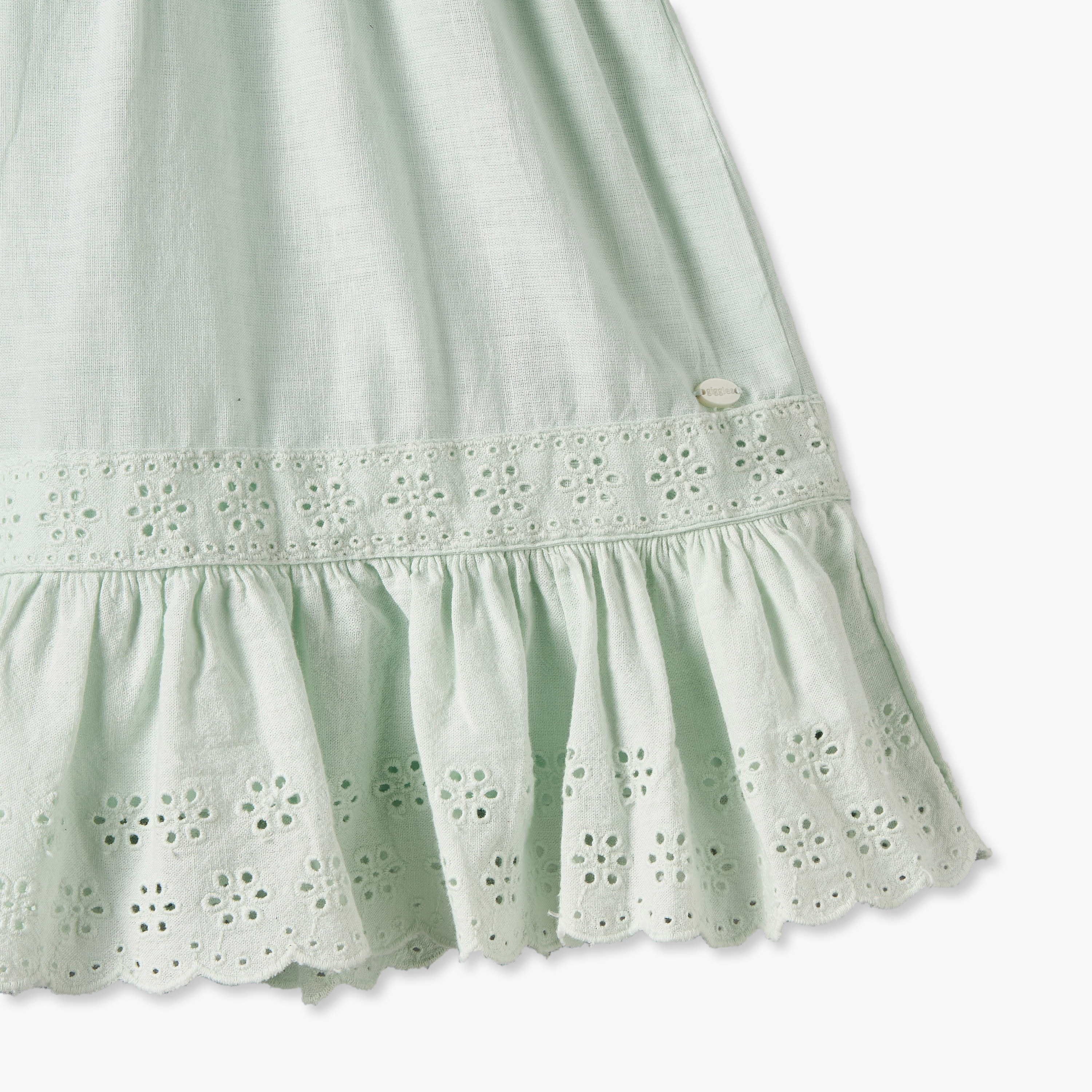 فستان قصير الأكمام يصل إلى الركبة بياقة وقصة مع عصابة رأس من جيجلز-baby-girls-clothing-dressesandjumpsuits-image-6