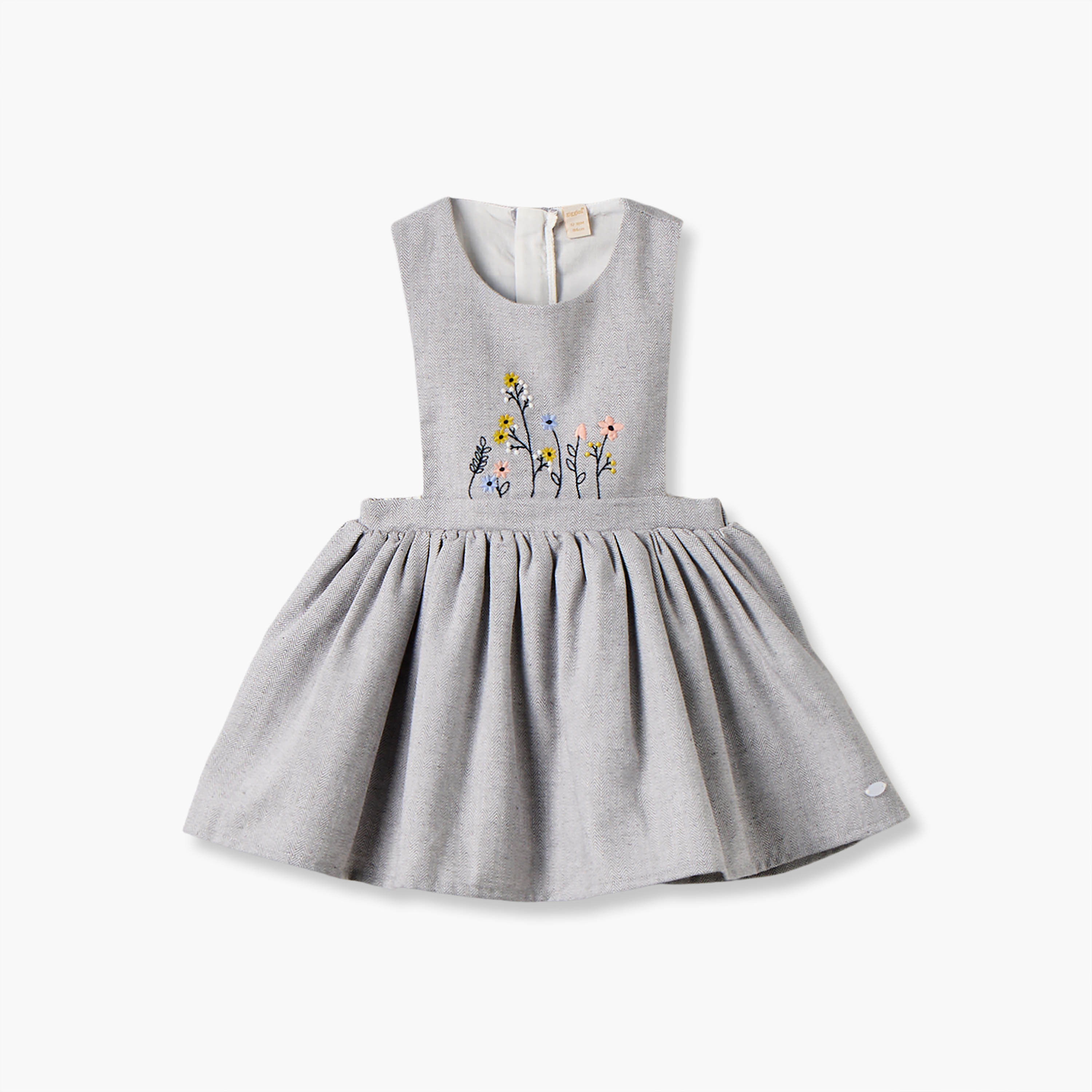 Giggles Collared Long Sleeves Top and Pinafore Set with Tights-baby-girls-clothing-dressesandjumpsuits-image-7