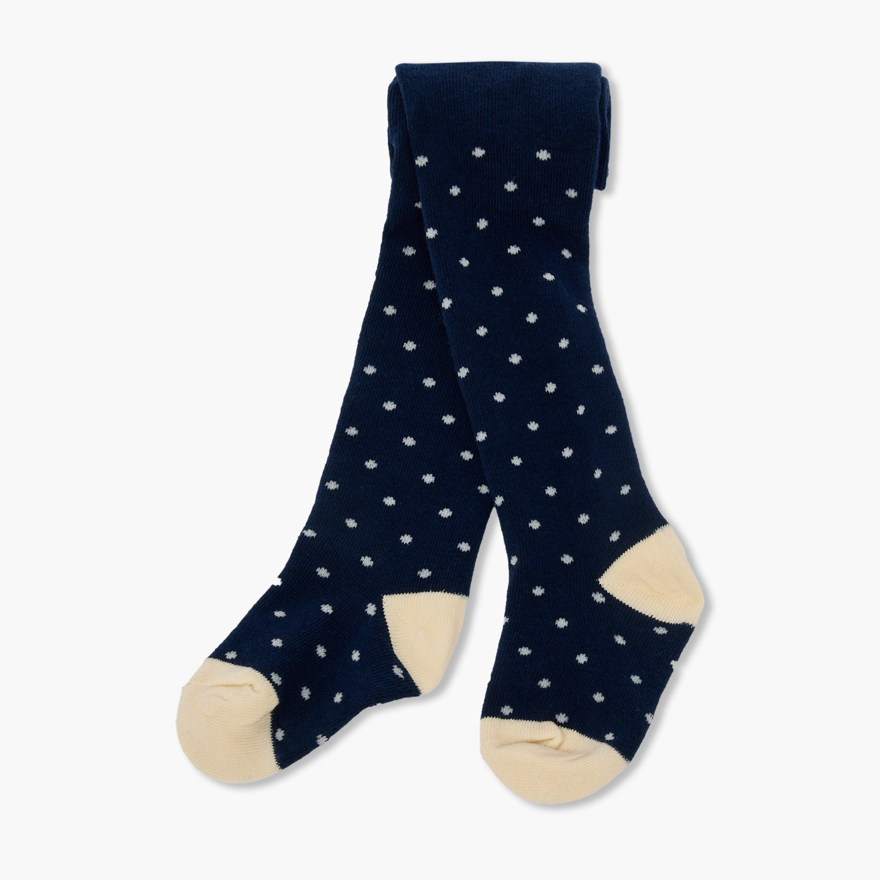 فستان بطول الركبة بياقة بيتر بان وأكمام طويلة مع جوارب طويلة من جيجلز-baby-girls-clothing-dressesandjumpsuits-image-8