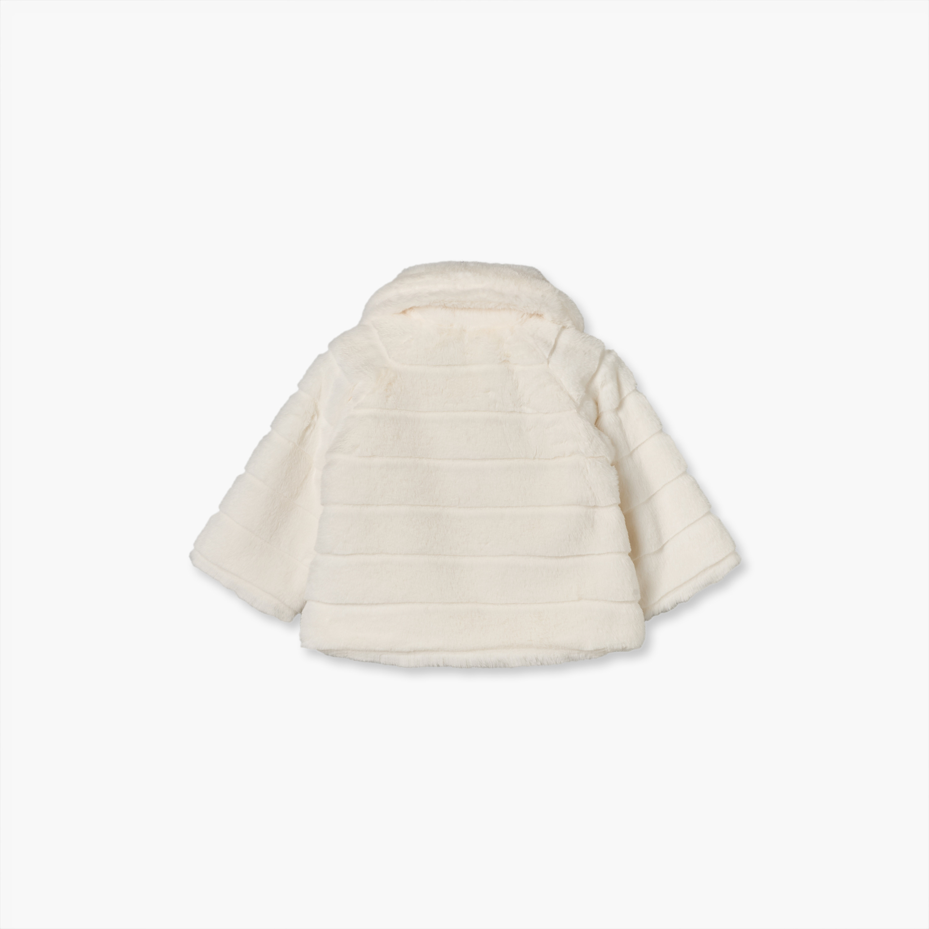 Giggles Plush Jacket with Snap Button Closure-baby-girls-clothing-winterwear-jacketsandcoats-image-3