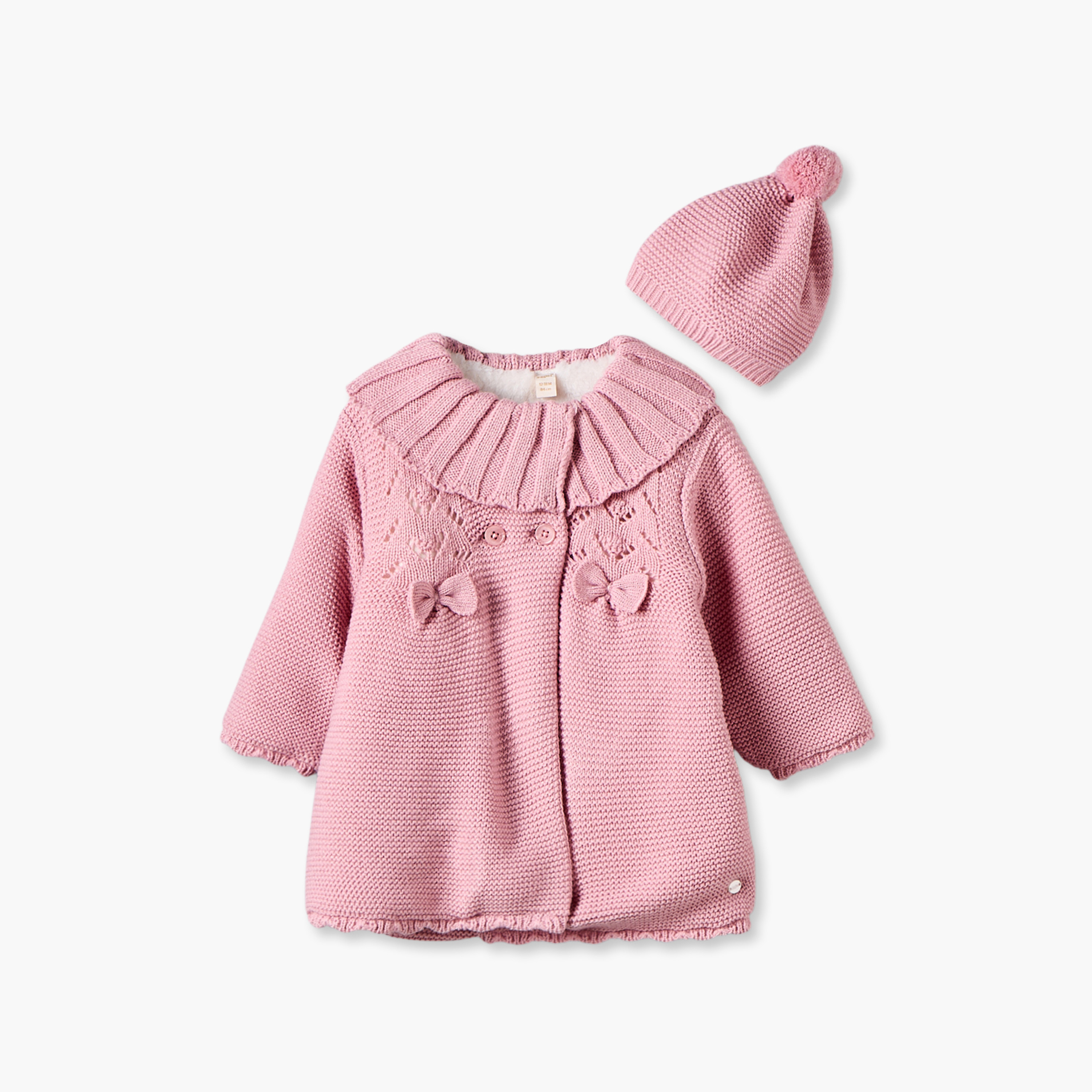 كارديجان مزين بفيونكة وأزرار إغلاق من جيجلز-baby-girls-clothing-jumpersandcardigans-image-2