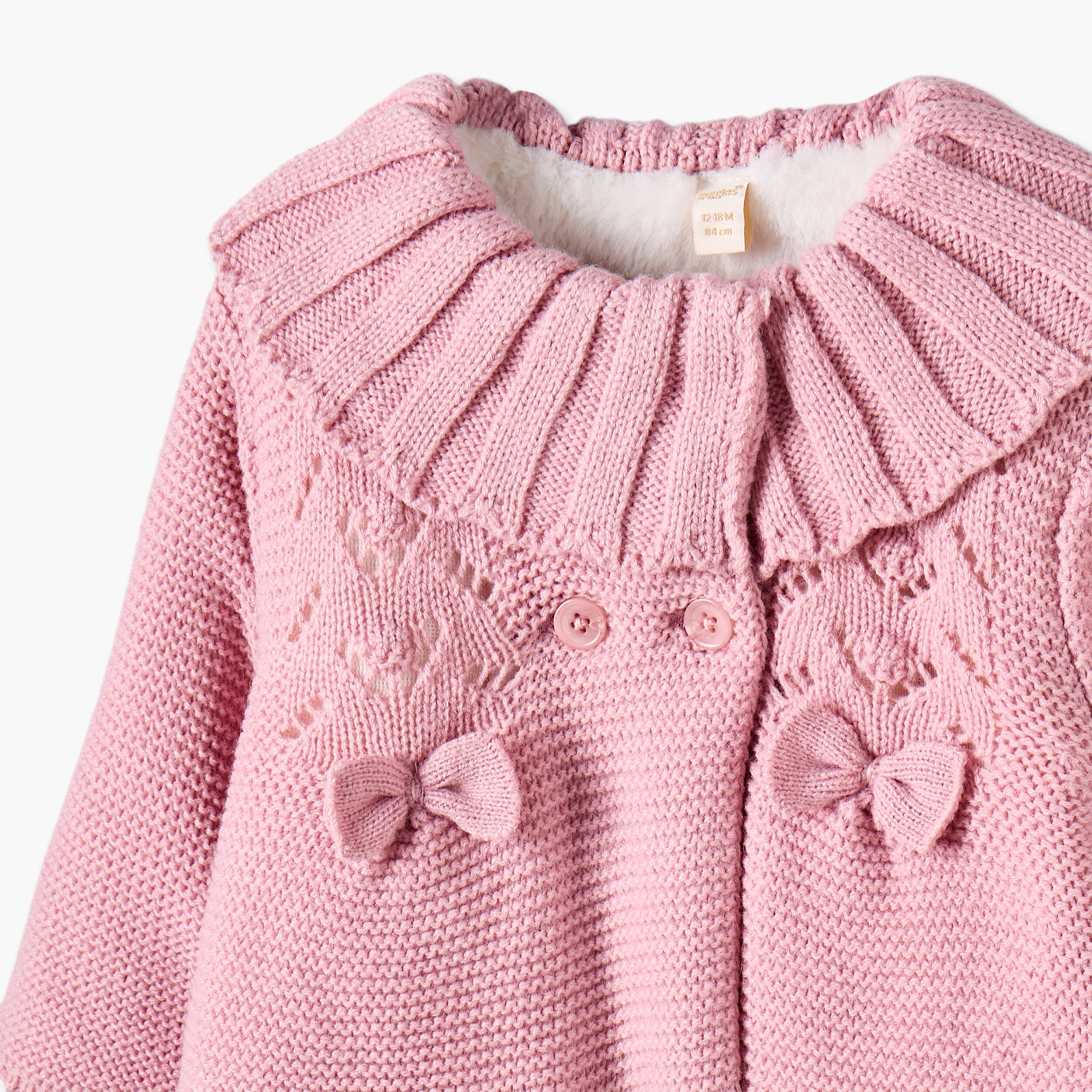 كارديجان مزين بفيونكة وأزرار إغلاق من جيجلز-baby-girls-clothing-jumpersandcardigans-image-7