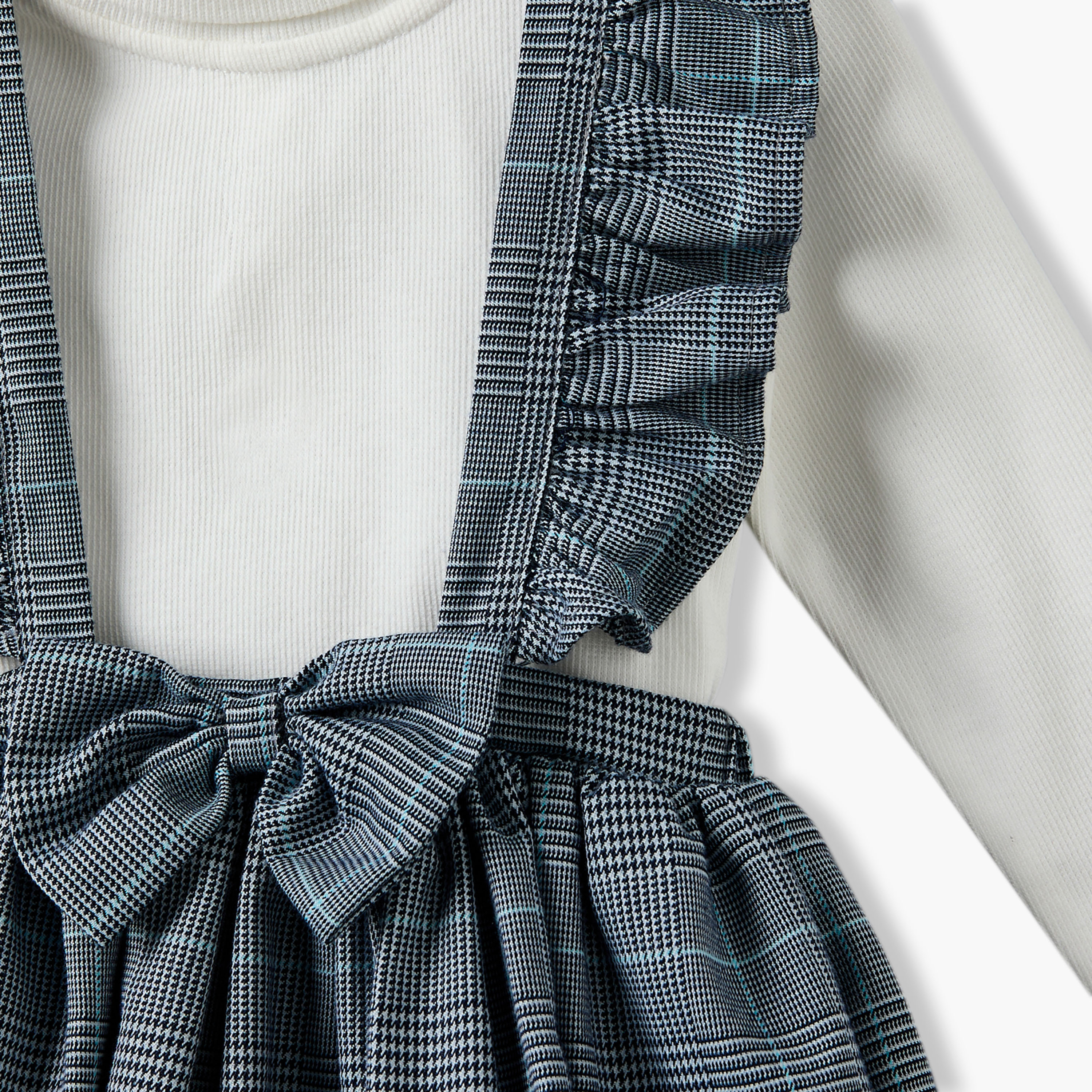 Giggles High Neck Long Sleeves Top and Pinafore Dress with Headband-baby-girls-clothing-setsandcoords-image-7