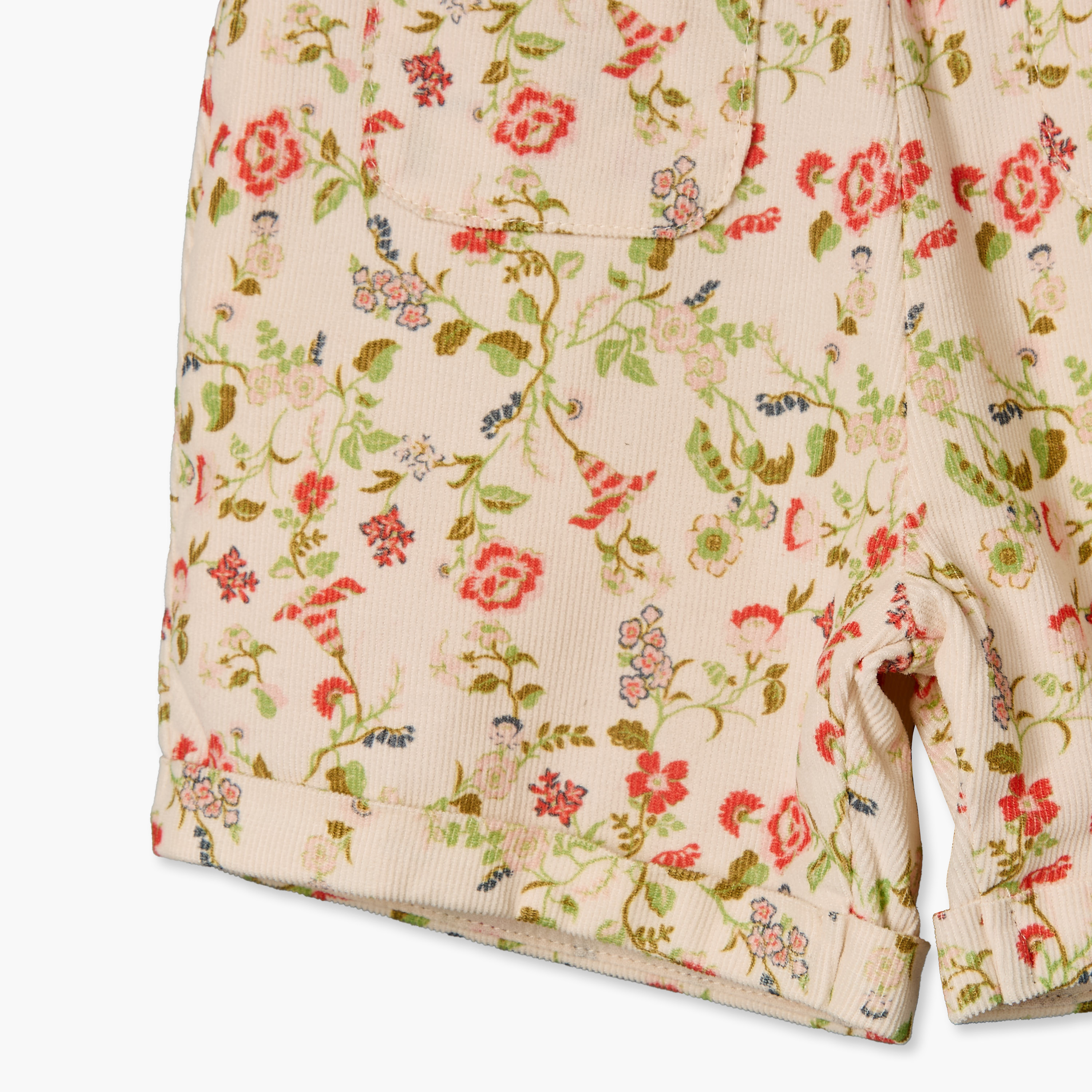 طقم من 3 - كنزة بياقة مستديرة وأكمام طويلة وشورت بطبعات من جيجلز-baby-girls-clothing-setsandcoords-image-13