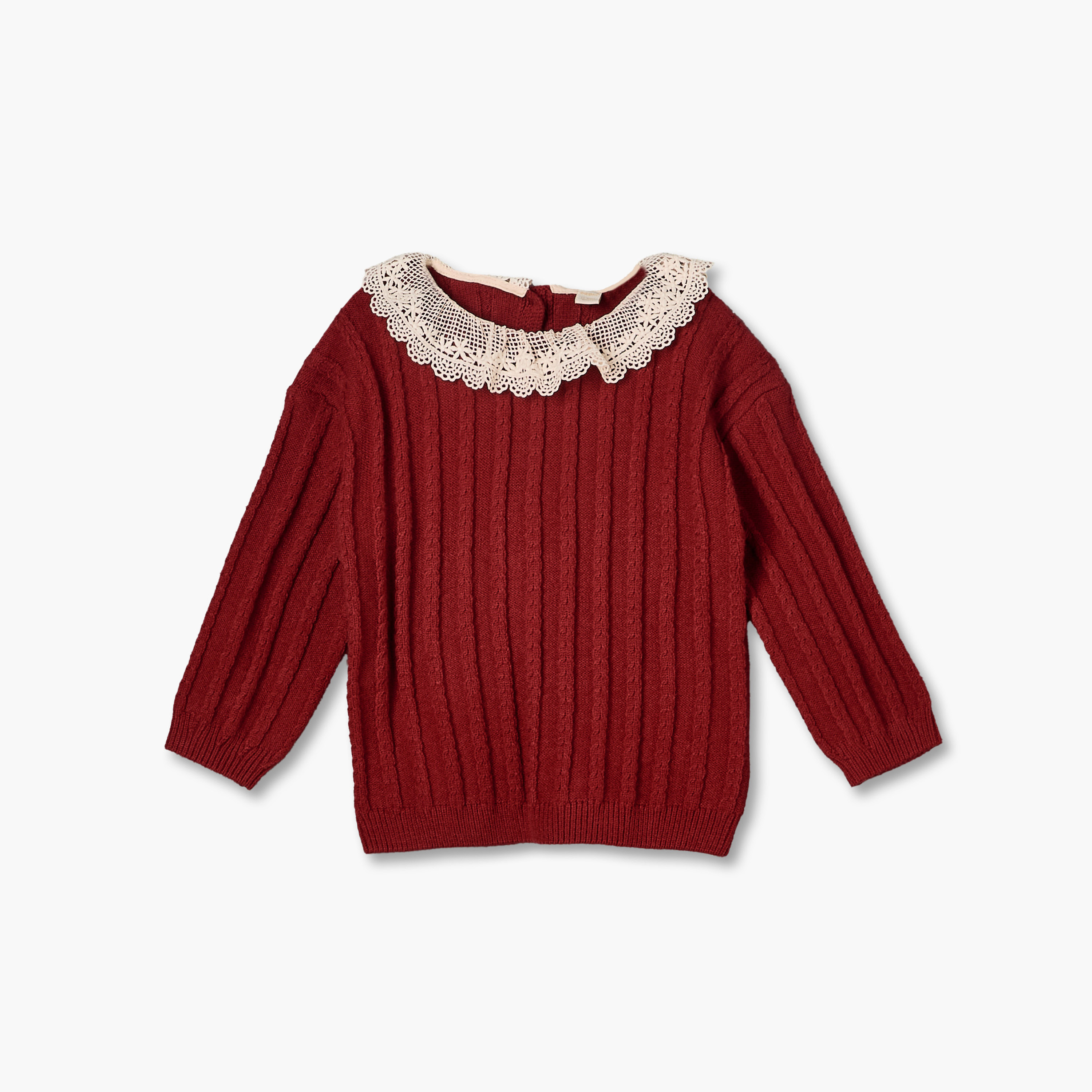 طقم من 3 - كنزة بياقة مستديرة وأكمام طويلة وشورت بطبعات من جيجلز-baby-girls-clothing-setsandcoords-image-4