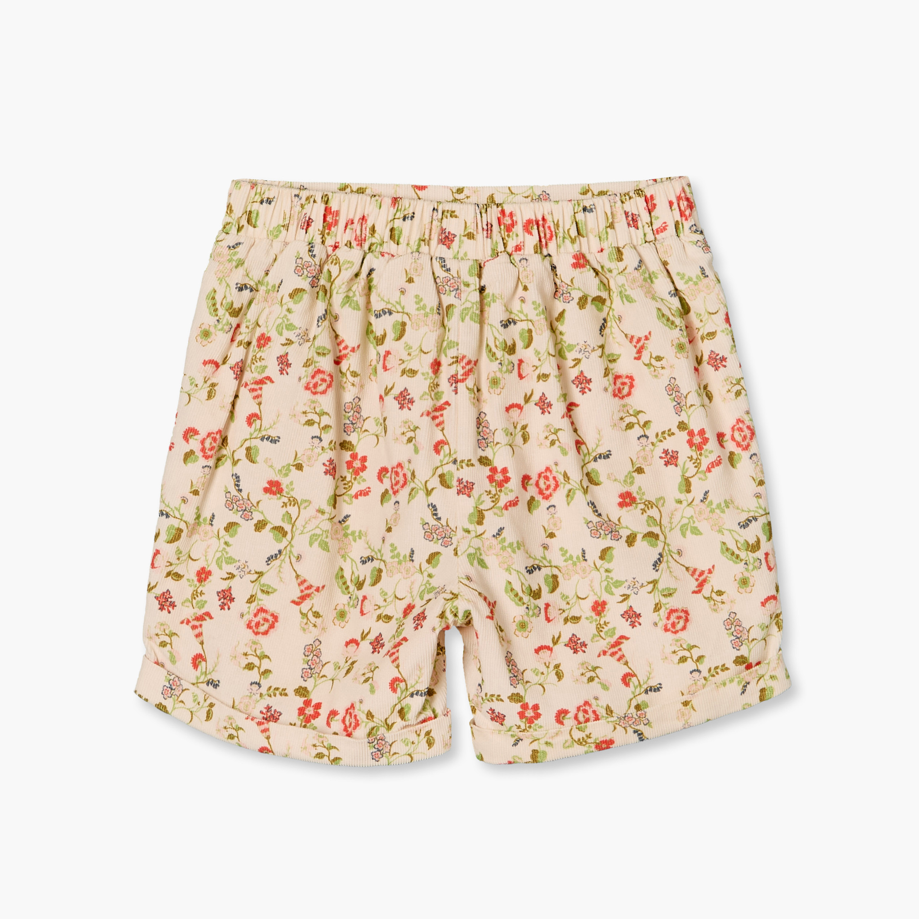 طقم من 3 - كنزة بياقة مستديرة وأكمام طويلة وشورت بطبعات من جيجلز-baby-girls-clothing-setsandcoords-image-8