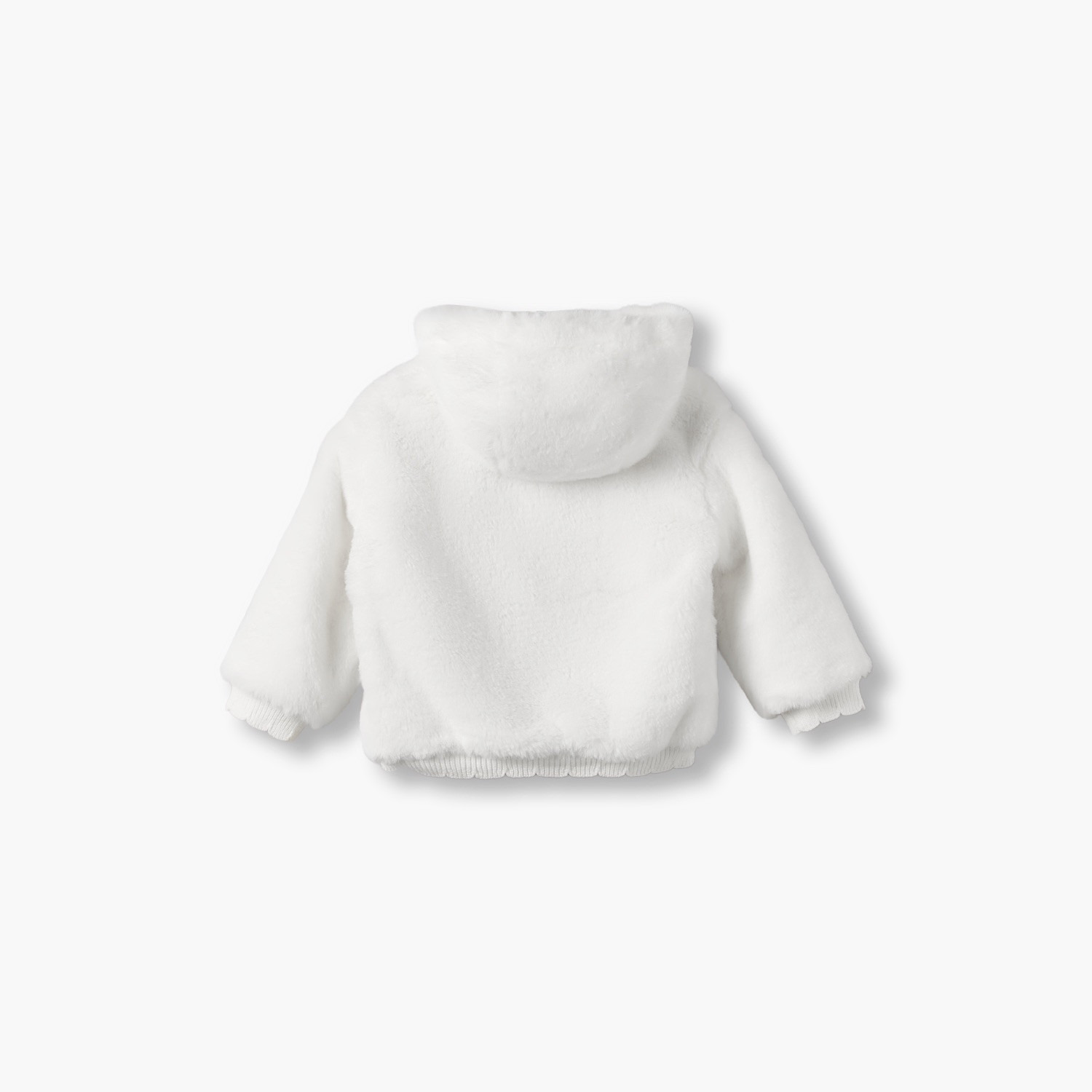 Giggles Hooded Neck Long Sleeves Jacket and Pants Set with Button Closure-baby-girls-clothing-setsandcoords-image-4