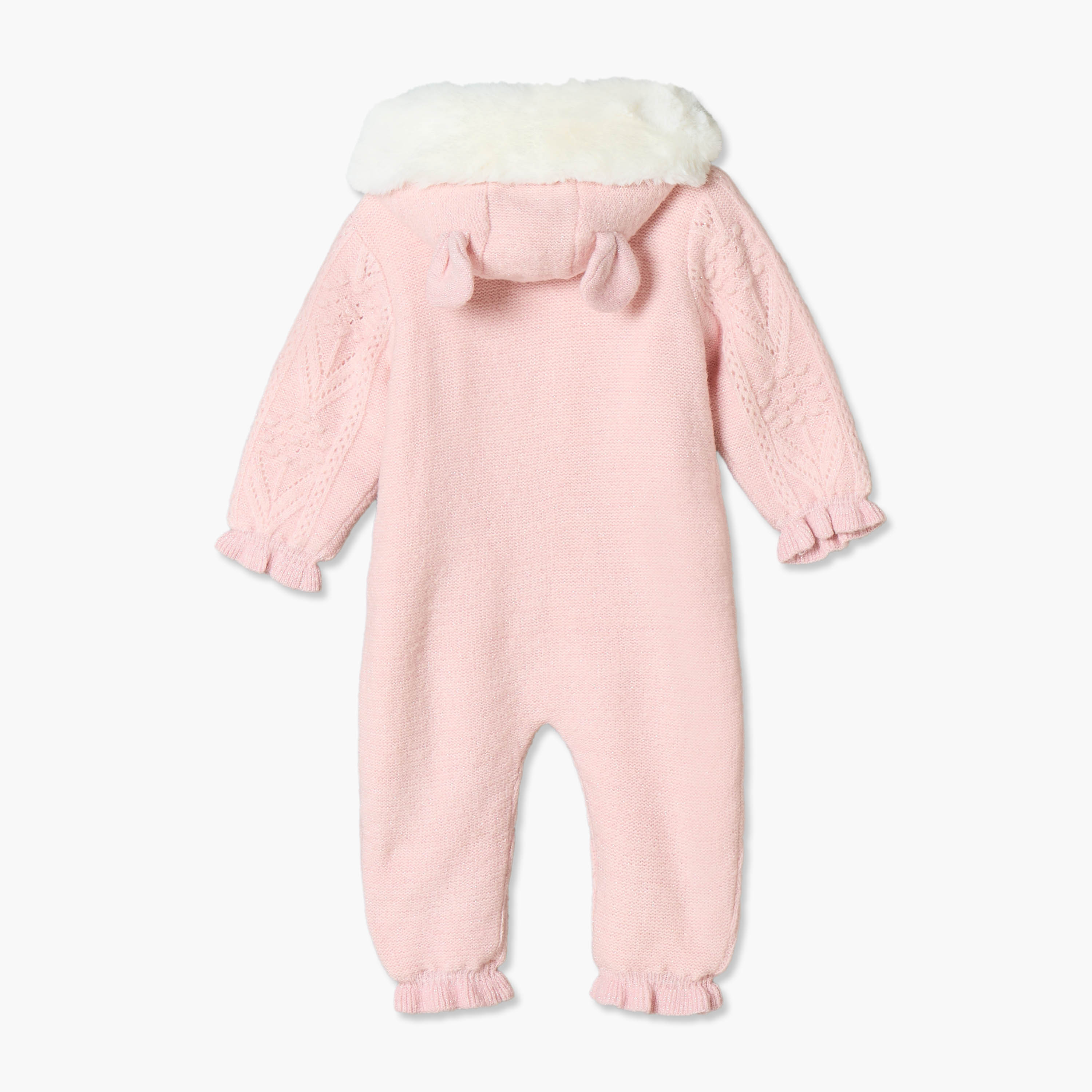 أفرول بأكمام طويلة وقبعة وسحاب إغلاق من جيجلز-baby-girls-clothing-rompers-image-3