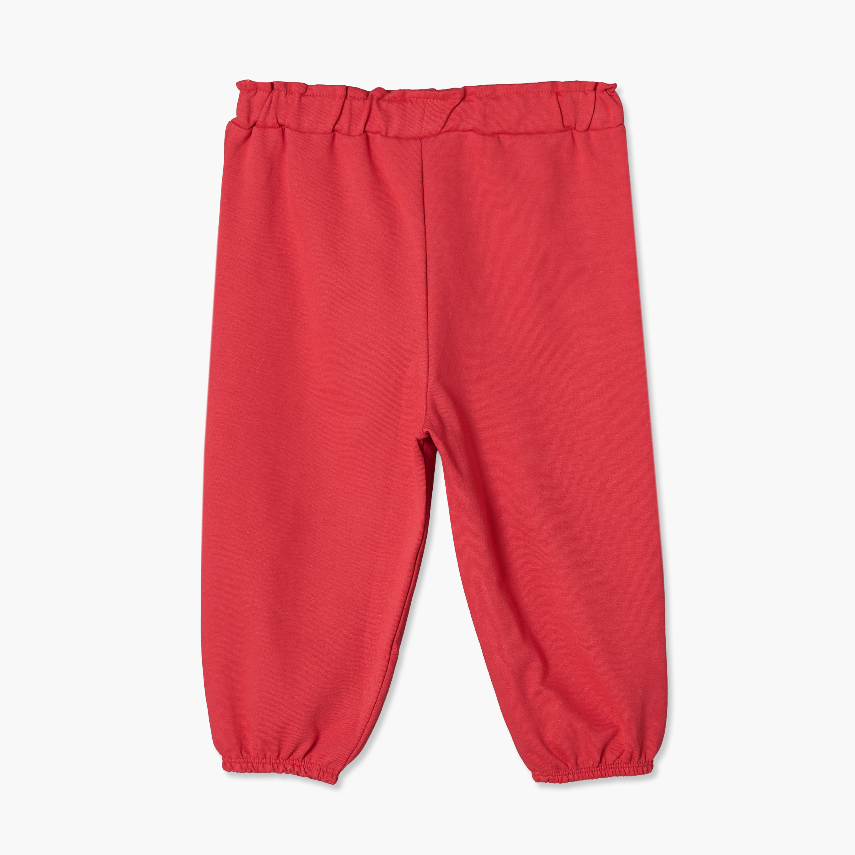 بنطلون رياضي بخصر مطاطي وطبعات هالو كيتي من سانريو-baby-girls-clothing-bottoms-joggersandtrackpants-image-2