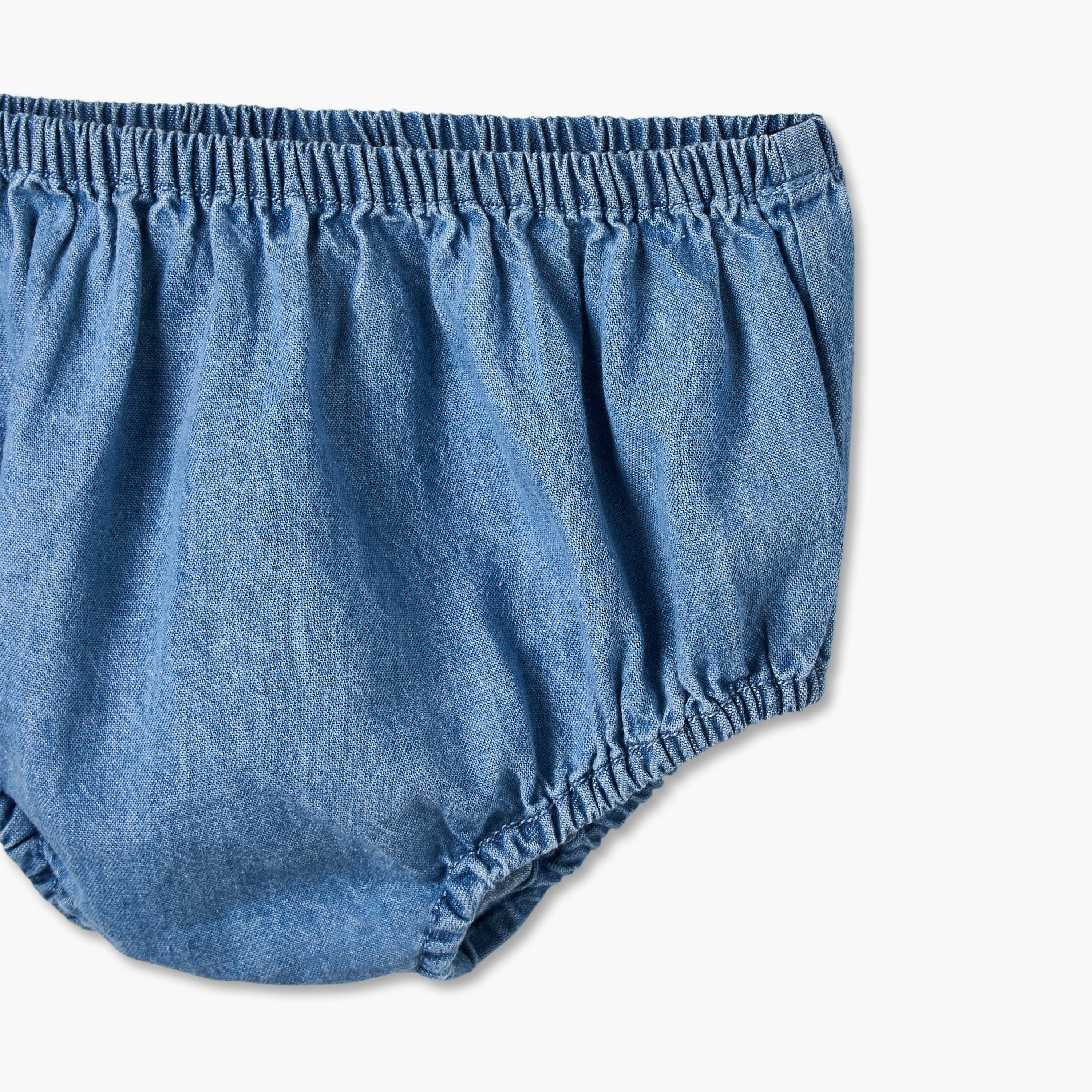 فستان إيه لاين طول الركبة بياقة بيتر بان وأكمام طويلة وطبعات من سانريو-baby-girls-clothing-dressesandjumpsuits-image-8