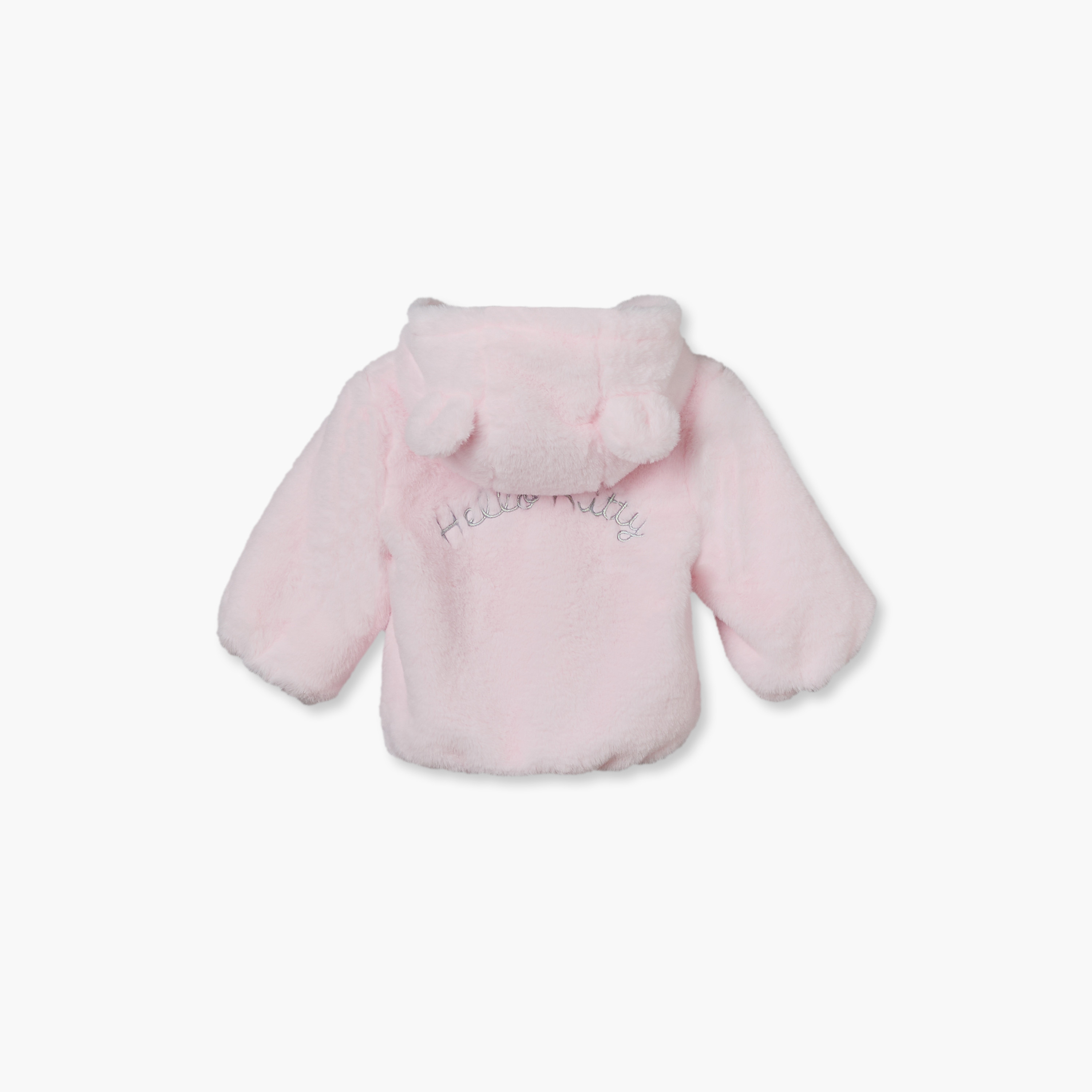 سويت شيرت بأكمام طويلة وتطريز هالو كيتي من سانريو-baby-girls-clothing-winterwear-sweatshirts-image-3