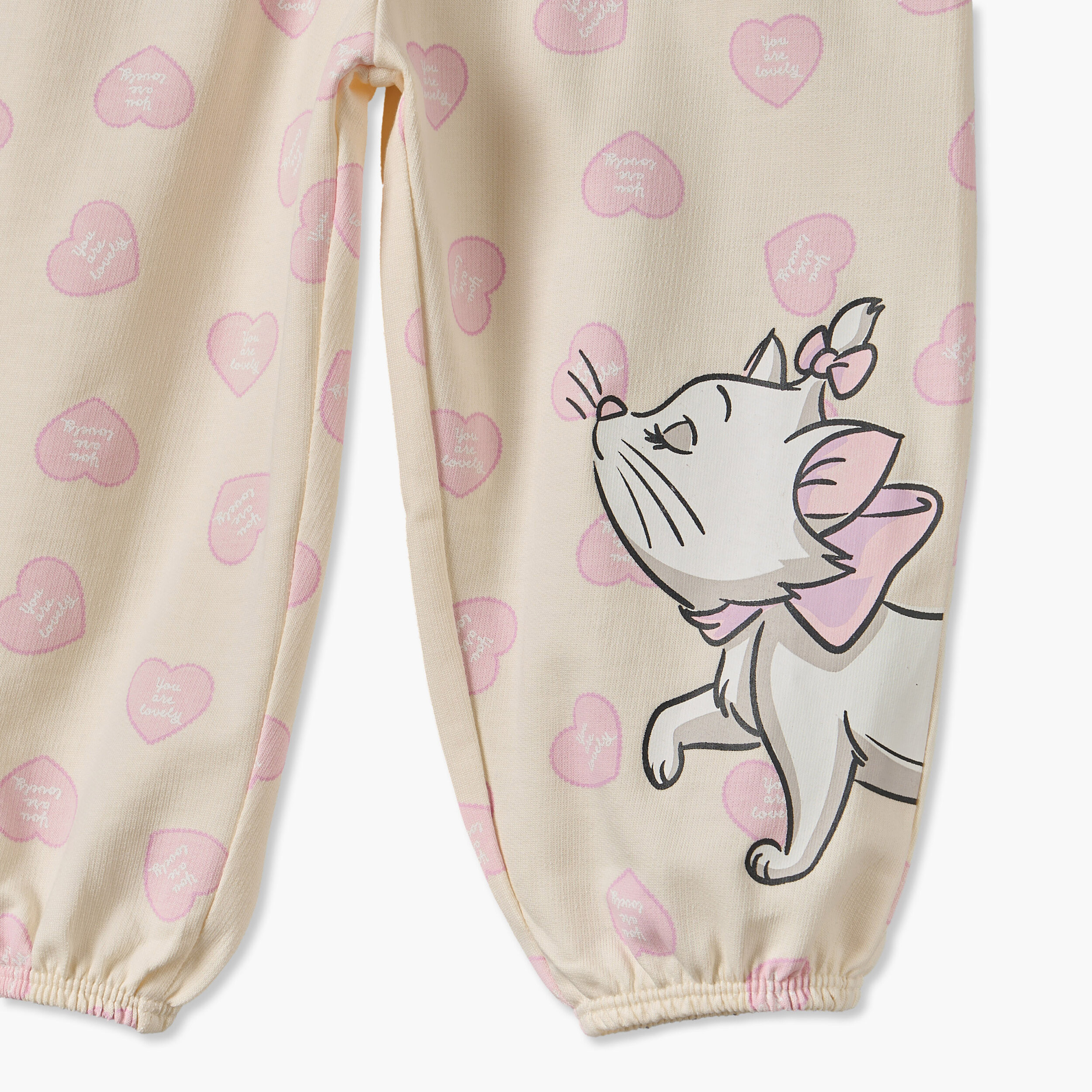 Disney Joggers with Marie Print-baby-girls-clothing-bottoms-joggersandtrackpants-image-4