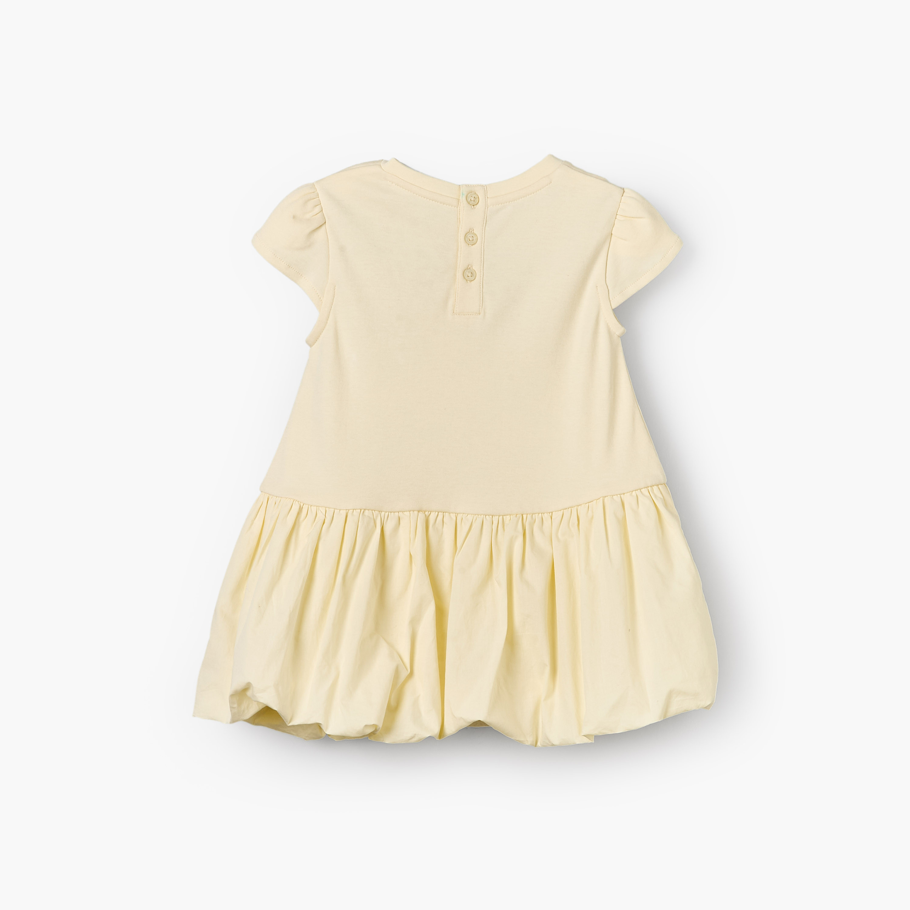 فستان طول الركبة بياقة مستديرة وأكمام قصيرة وطبعات ماري من ديزني-baby-girls-clothing-dressesandjumpsuits-image-3