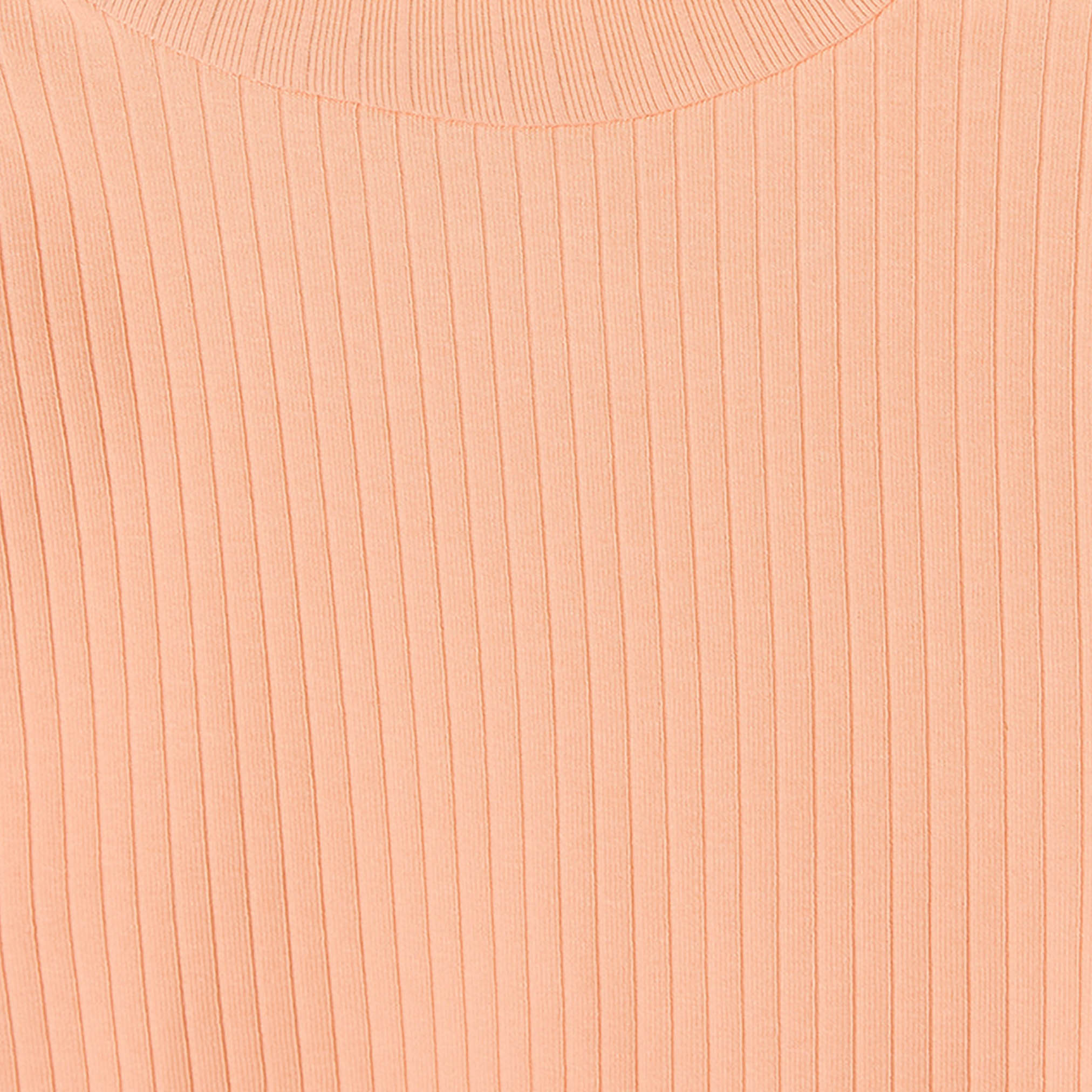 تيشيرت مضلع بياقة عالية وأكمام طويلة من جونيورز-girls-clothing-tshirts-image-4