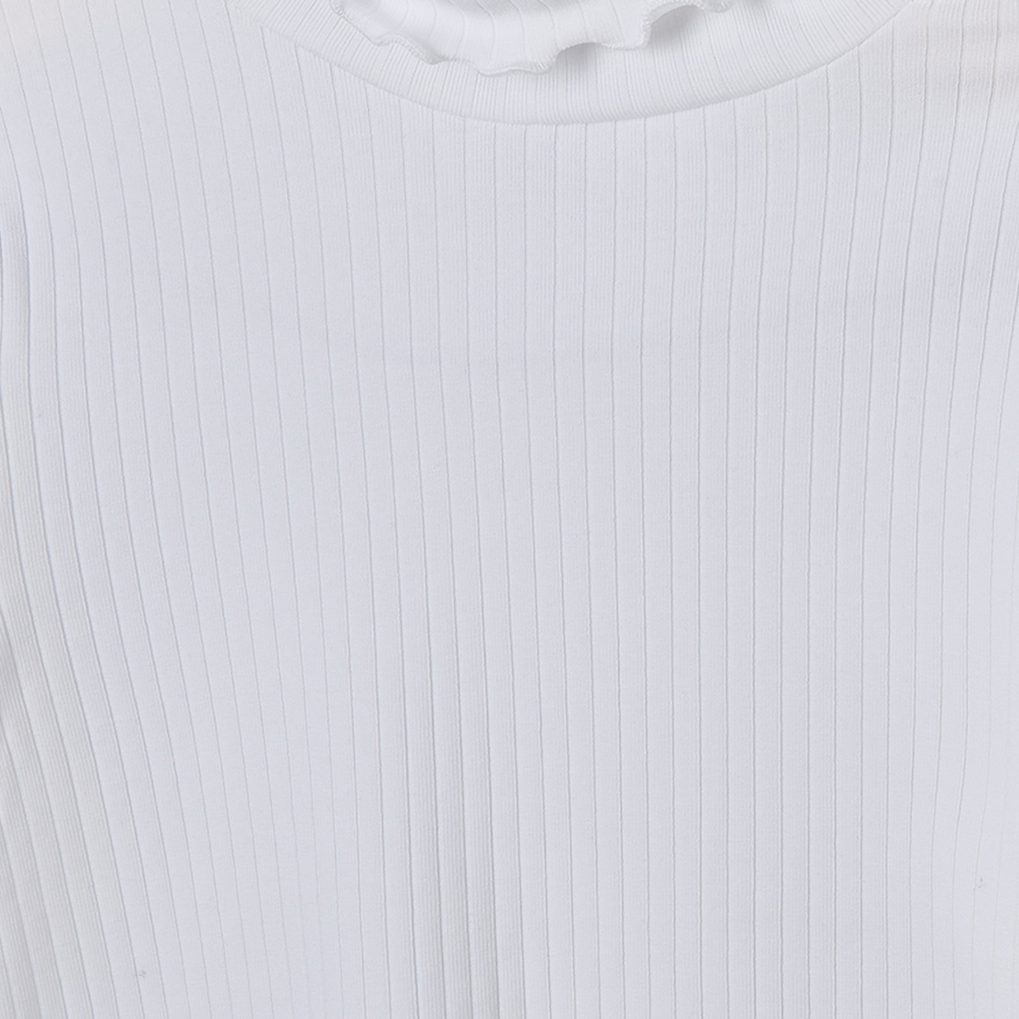 Pack of 2 Juniors Turtleneck Long Sleeves T-shirt with Ribbed Finish-girls-clothing-tshirts-image-7