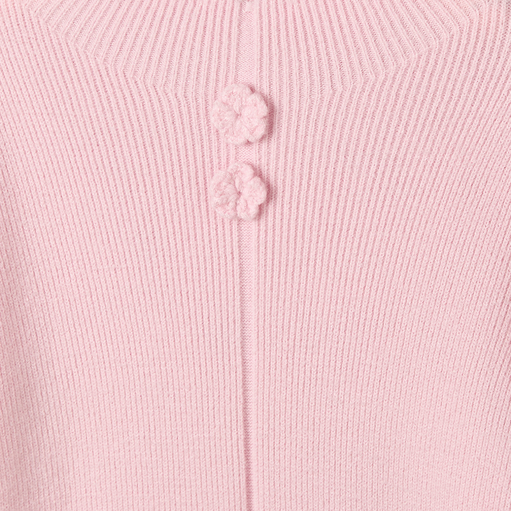Juniors Ribbed Cardigan with Flared Sleeves-girls-clothing-jumpersandcardigans-image-4