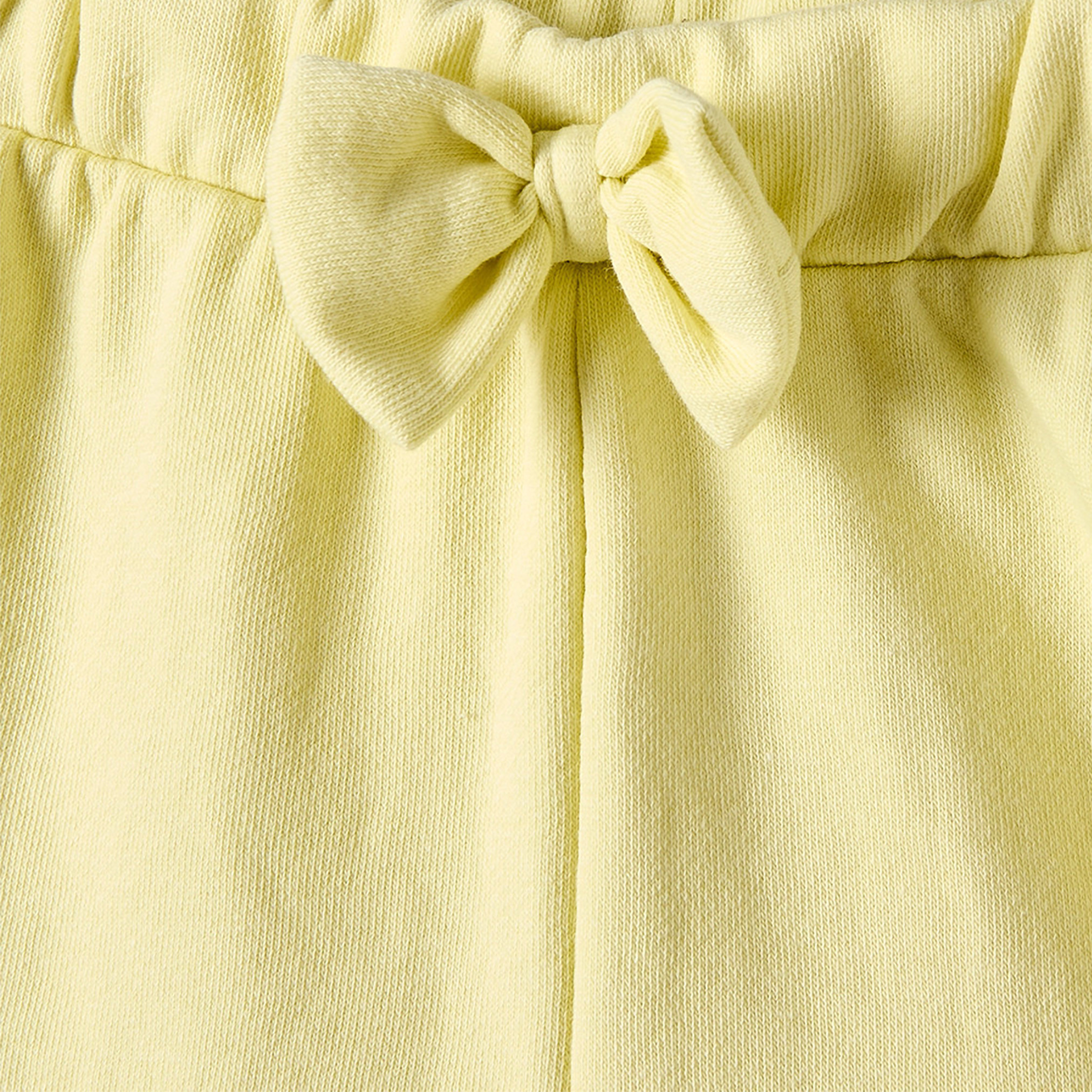 Juniors Knee Length Elasticated Shorts with Frill Detail-baby-girls-clothing-bottoms-shorts-image-4