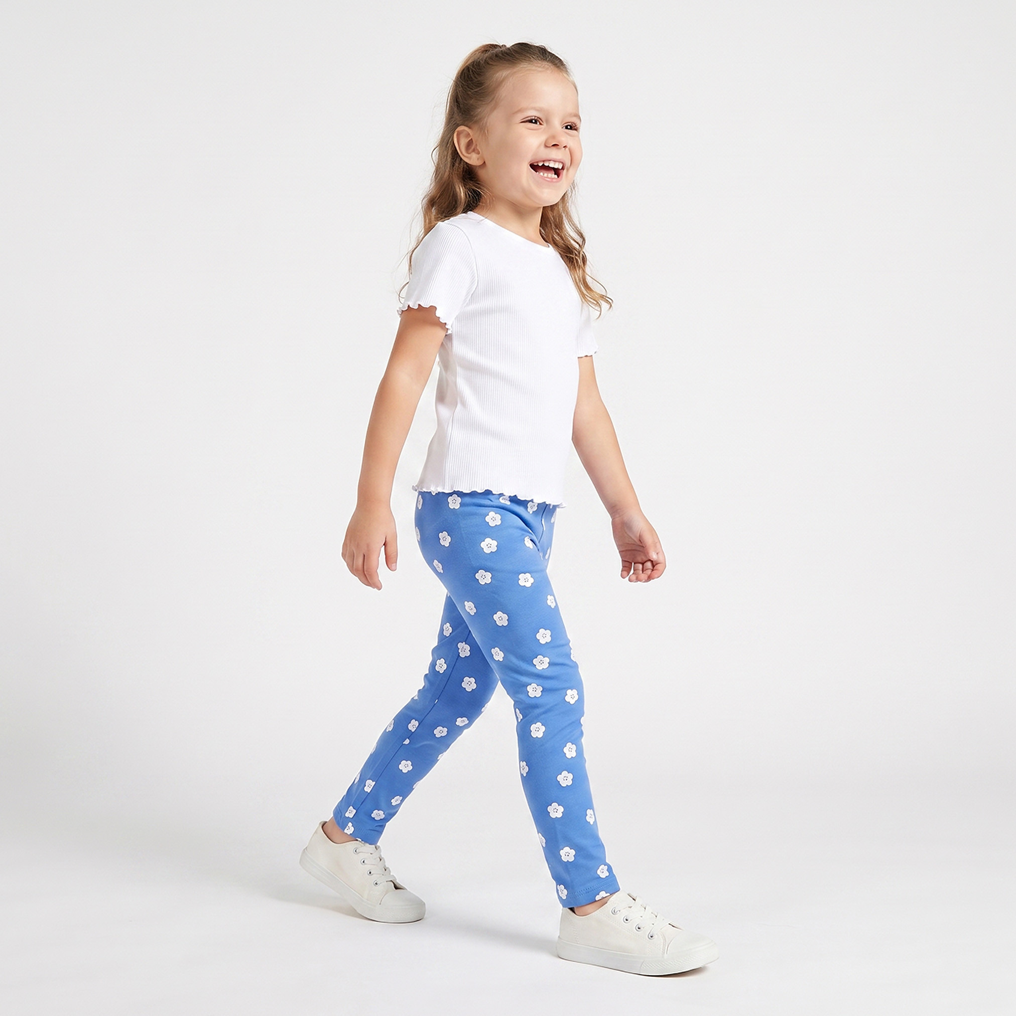 Juniors Leggings with Floral Print-baby-girls-clothing-bottoms-leggings-image-5