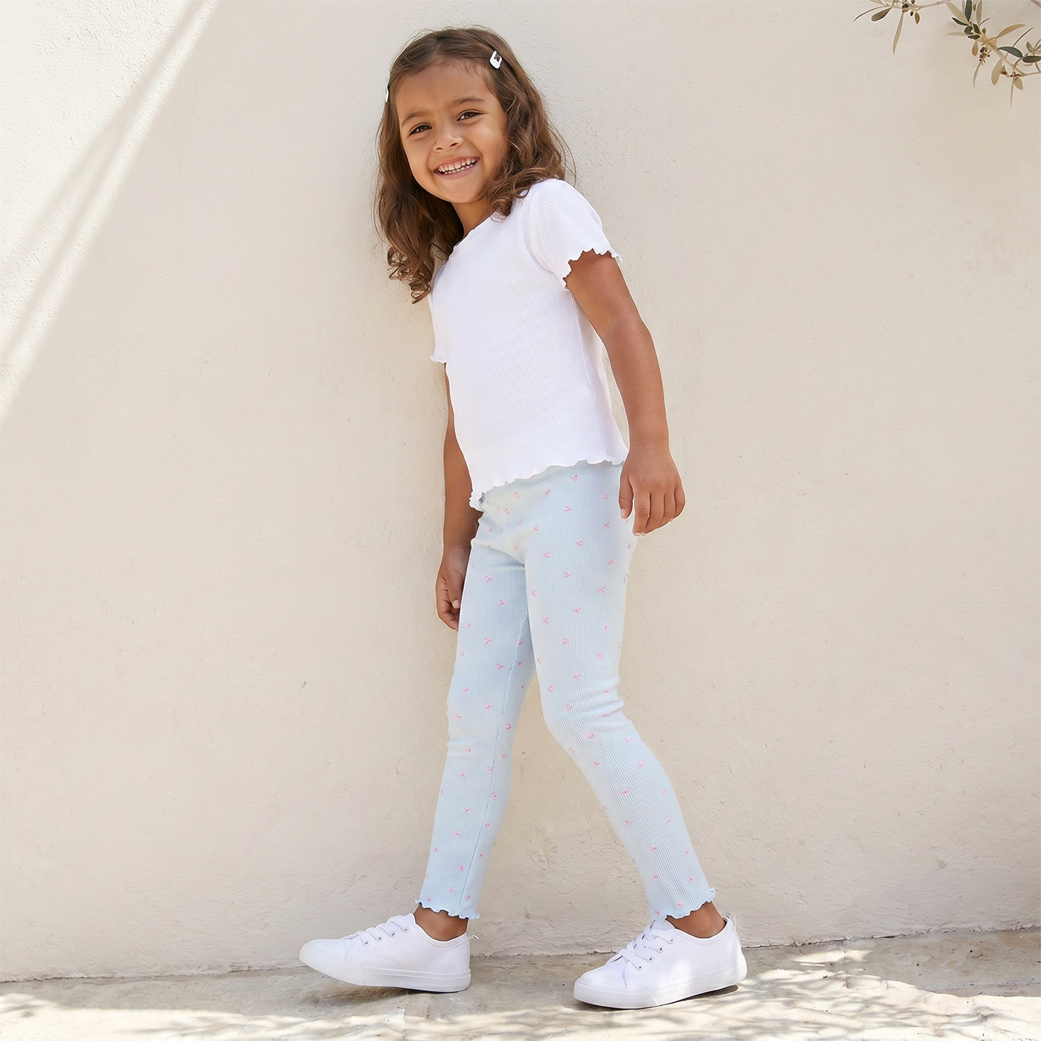 Juniors Leggings with Butterfly Print-baby-girls-clothing-bottoms-leggings-image-6