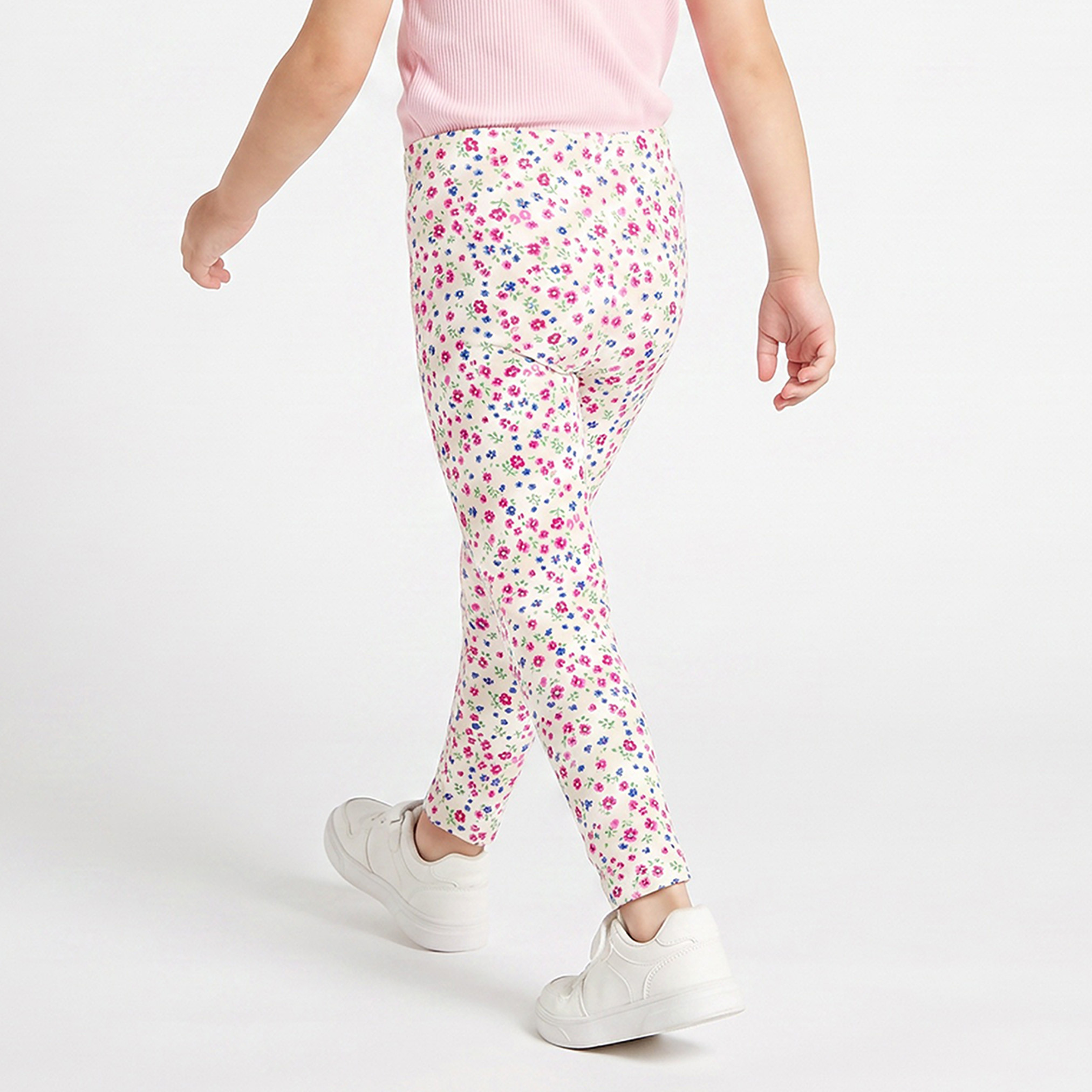 Juniors Leggings with Floral Print-baby-girls-clothing-bottoms-leggings-image-3