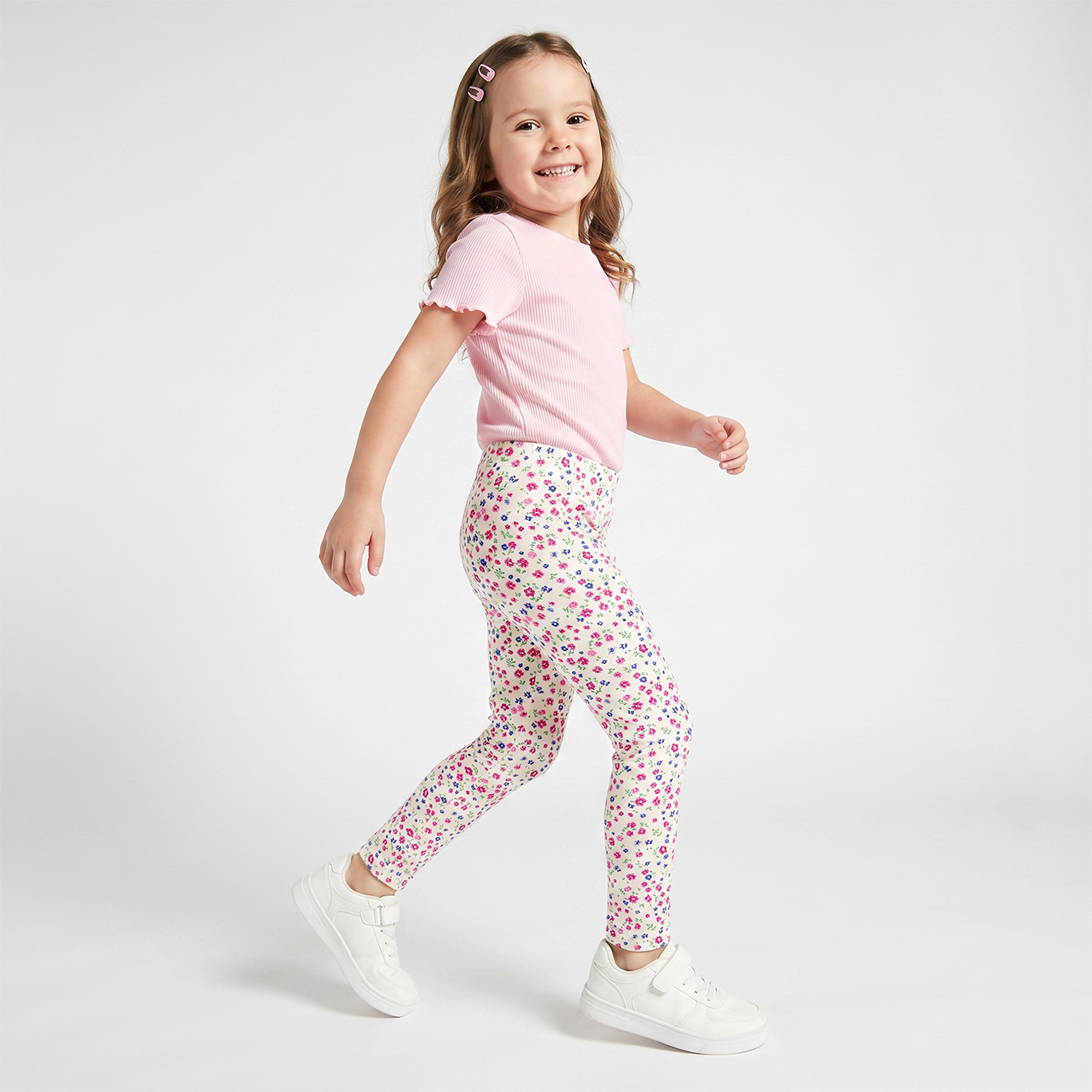 Juniors Leggings with Floral Print-baby-girls-clothing-bottoms-leggings-image-5