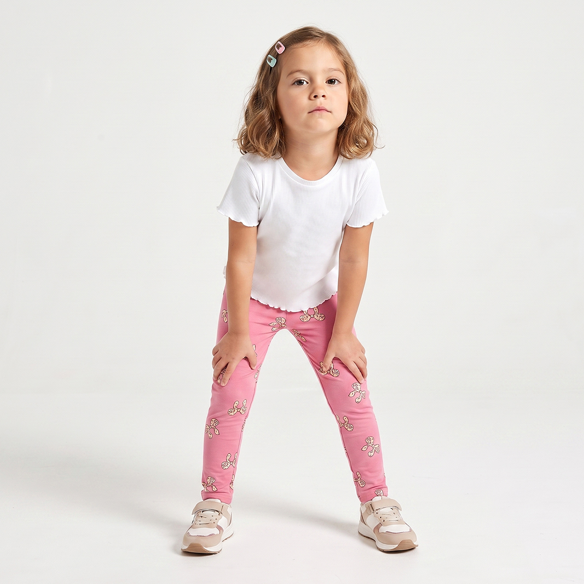 Juniors Leggings with Bow Print-baby-girls-clothing-bottoms-leggings-image-6