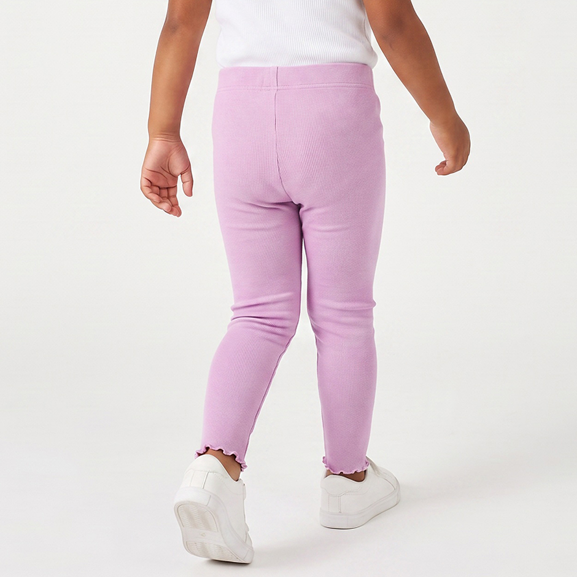 بنطلون ليقنز بأطراف مموجة من جونيورز-baby-girls-clothing-bottoms-leggings-image-3
