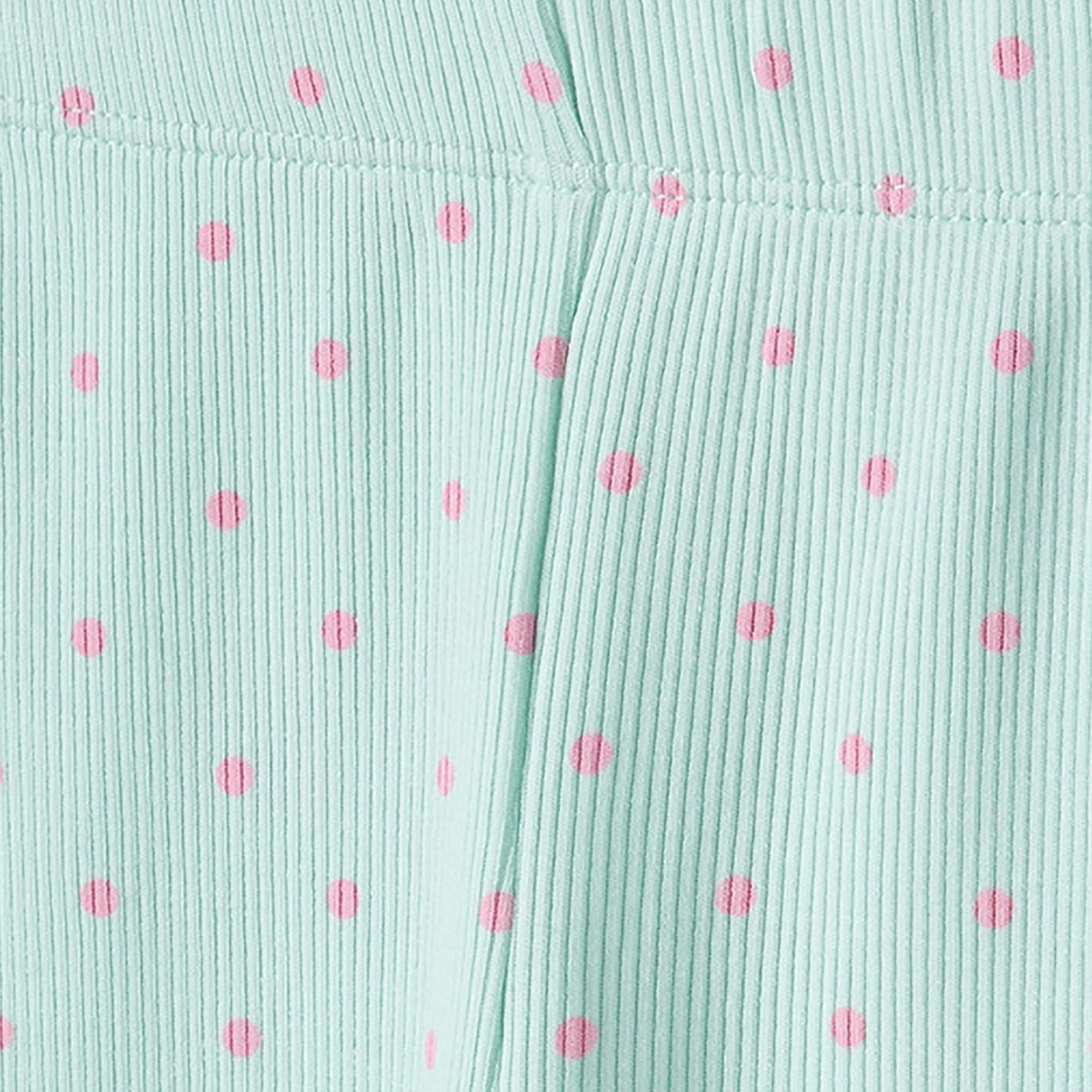 Juniors Ribbed Leggings with Polka Dot Print-baby-girls-clothing-bottoms-leggings-image-5