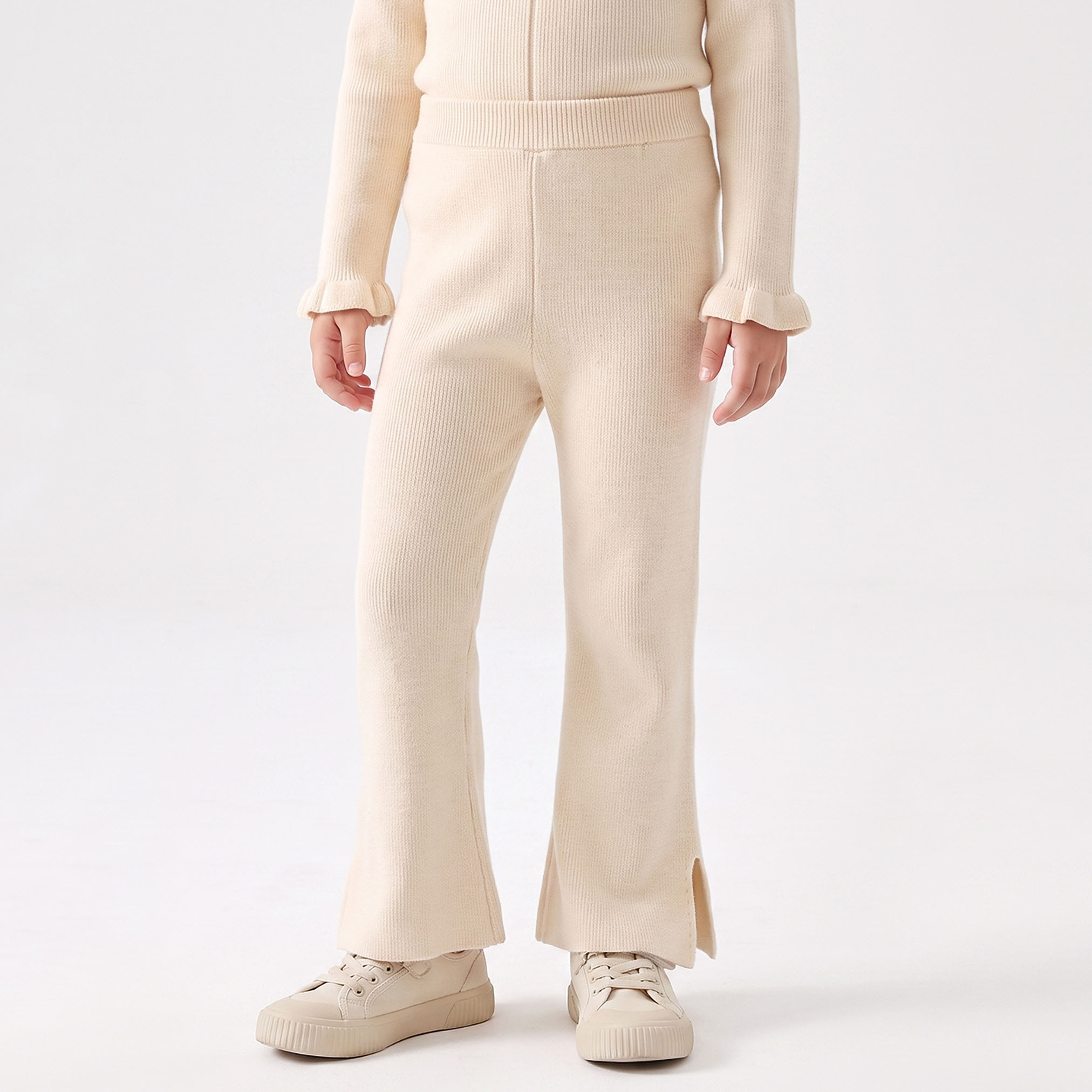 بنطلون ليقنز واسع الساقين من جونيورز-baby-girls-clothing-bottoms-leggings-image-1