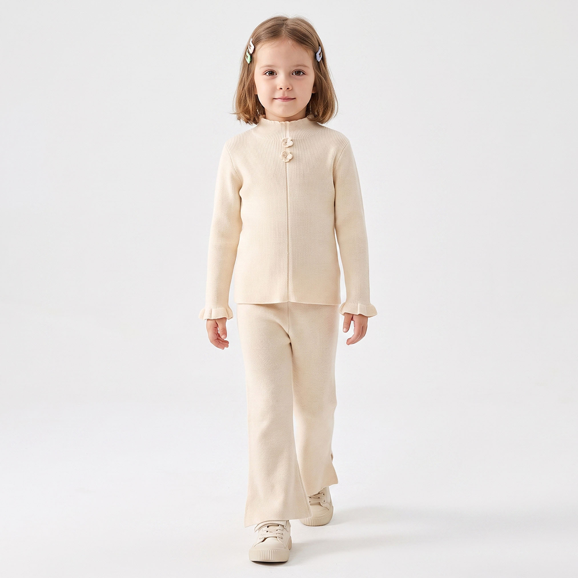 بنطلون ليقنز واسع الساقين من جونيورز-baby-girls-clothing-bottoms-leggings-image-2