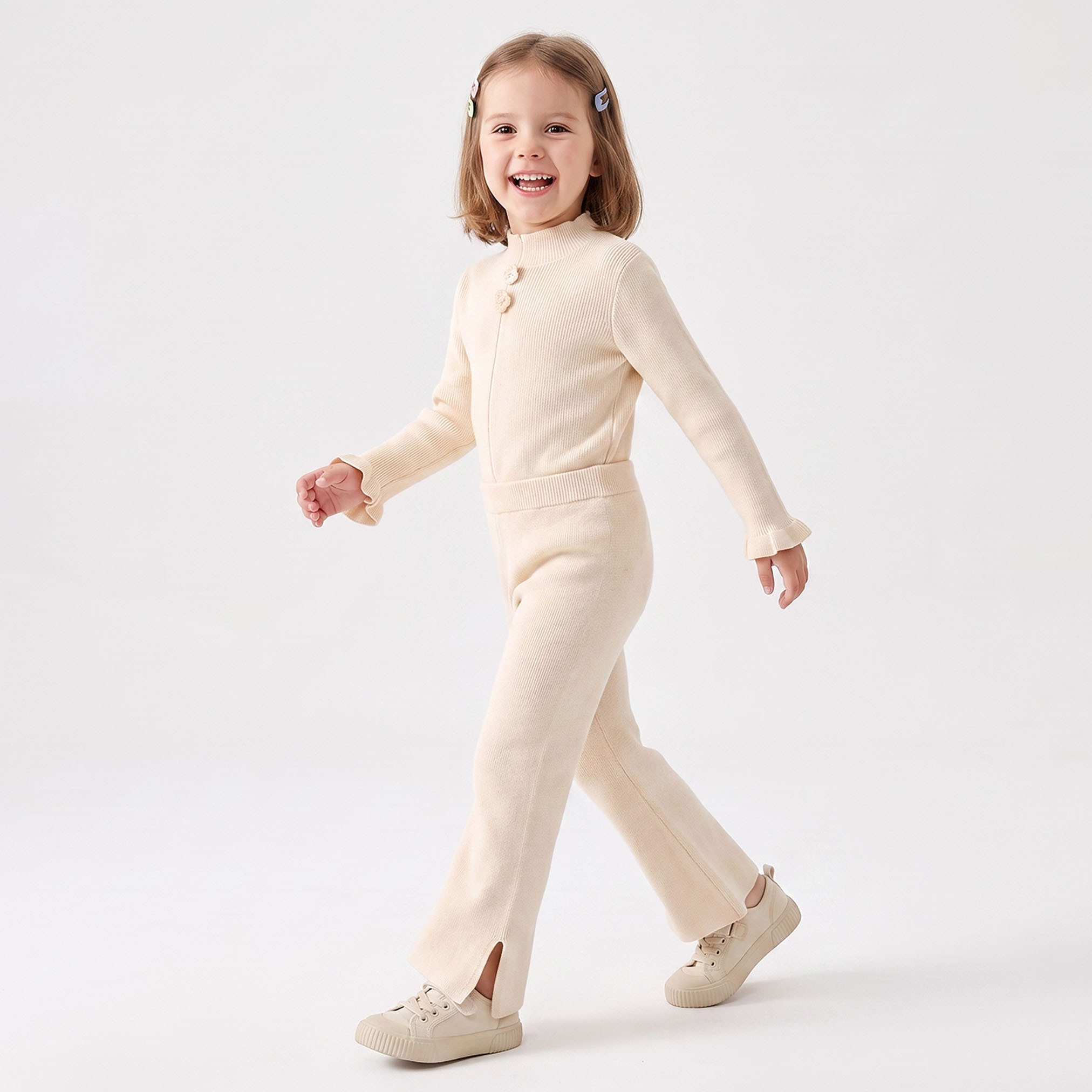 بنطلون ليقنز واسع الساقين من جونيورز-baby-girls-clothing-bottoms-leggings-image-4