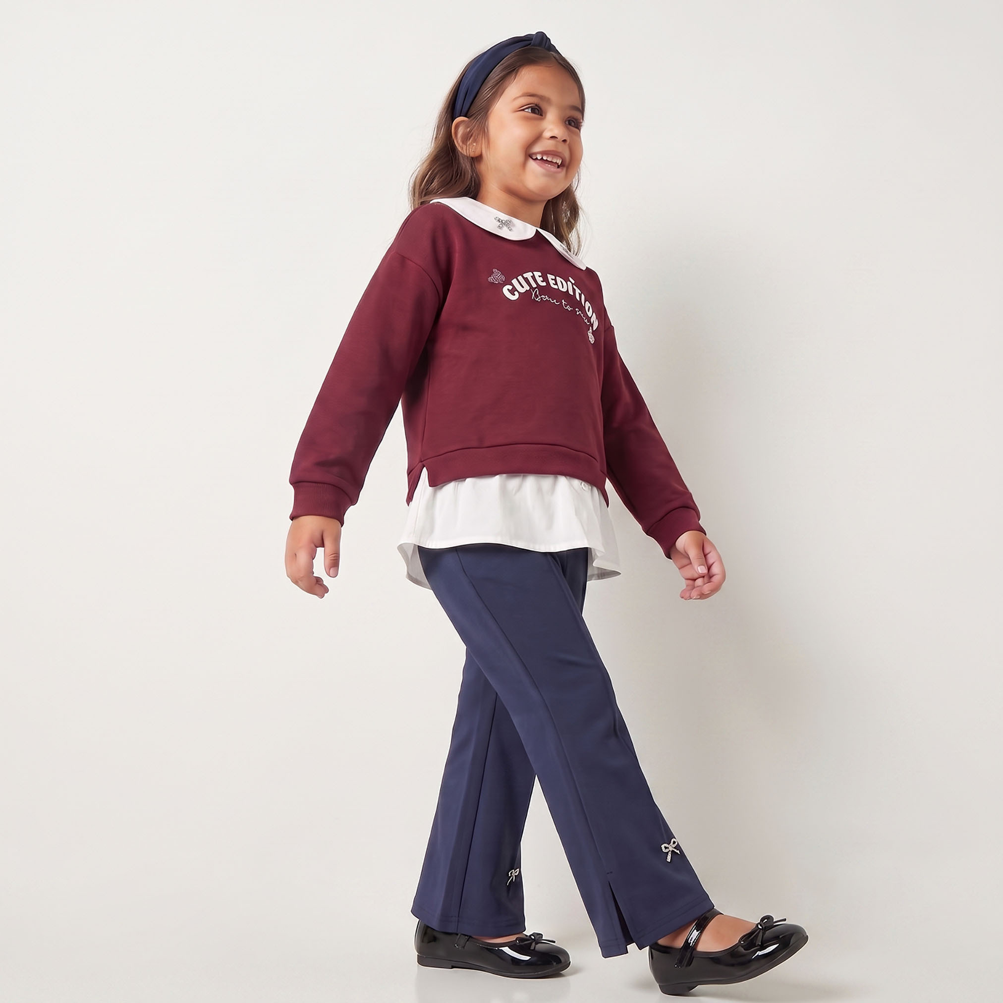 بنطلون ليقنز واسع بزينة فيونكة من جونيورز-baby-girls-clothing-bottoms-leggings-image-3