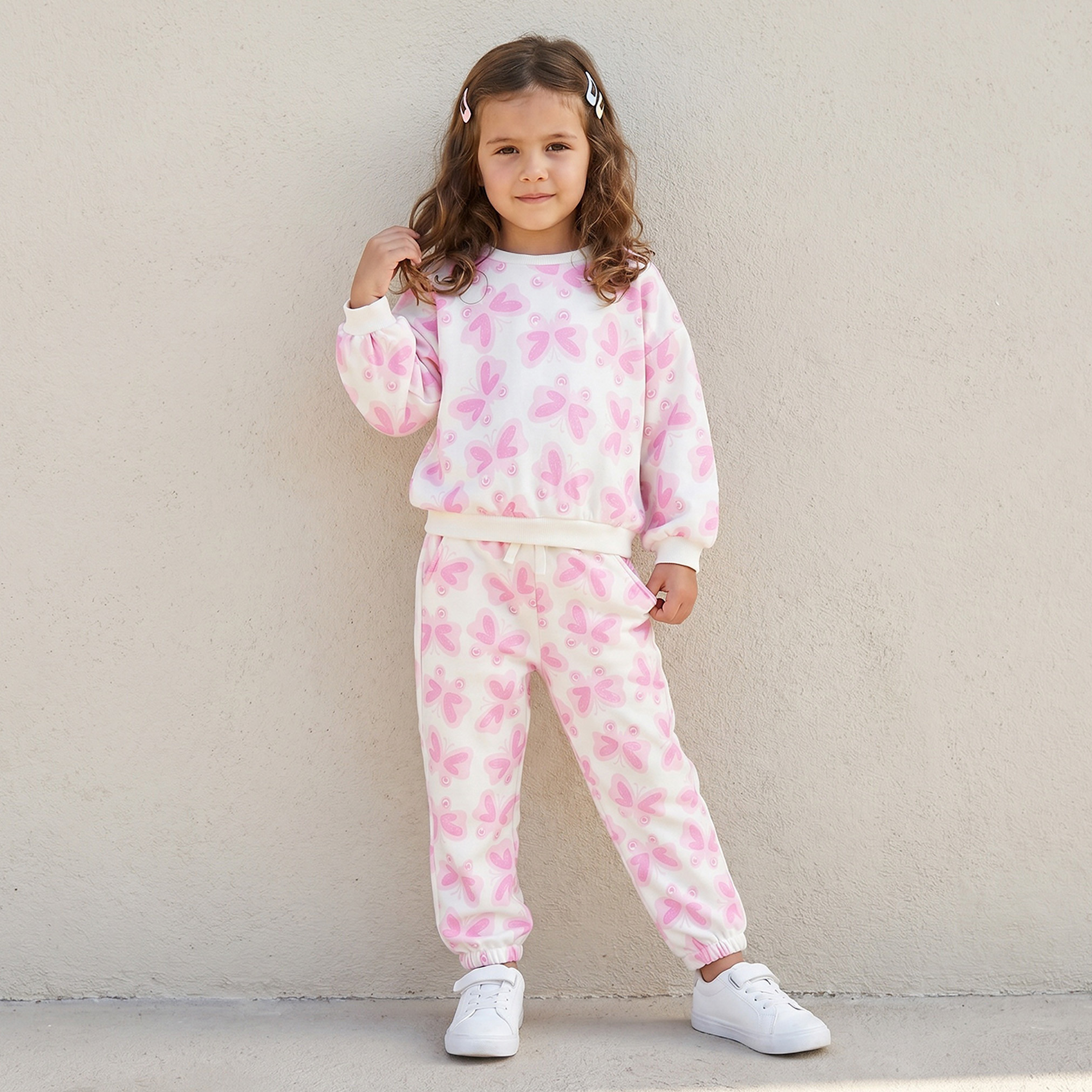 Juniors Drawstring Waist Joggers with Pockets-baby-girls-clothing-bottoms-joggersandtrackpants-image-2
