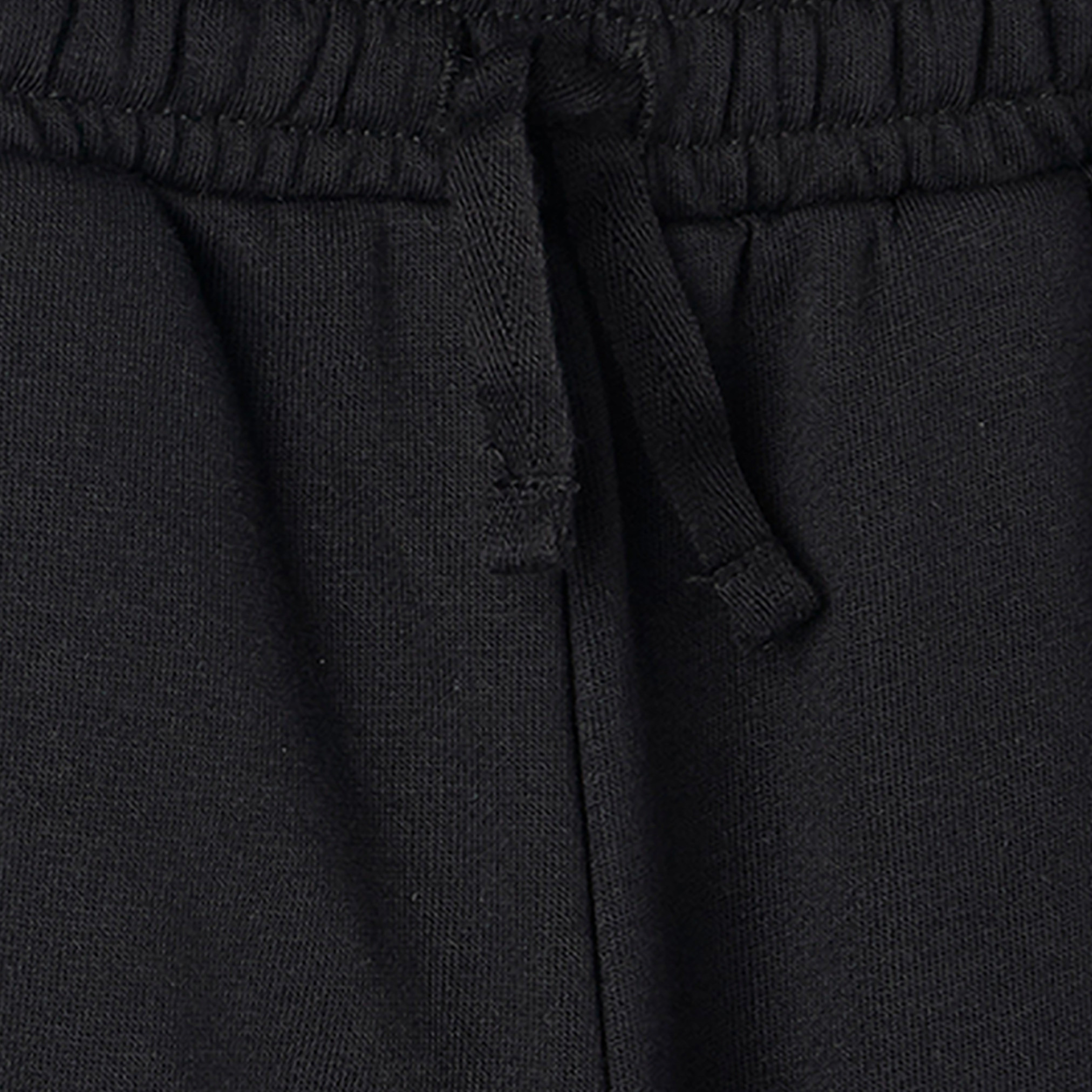 Juniors Elasticated Drawstring Waist Wide Leg Track Pants with Panelled Design-baby-girls-clothing-bottoms-joggersandtrackpants-image-4