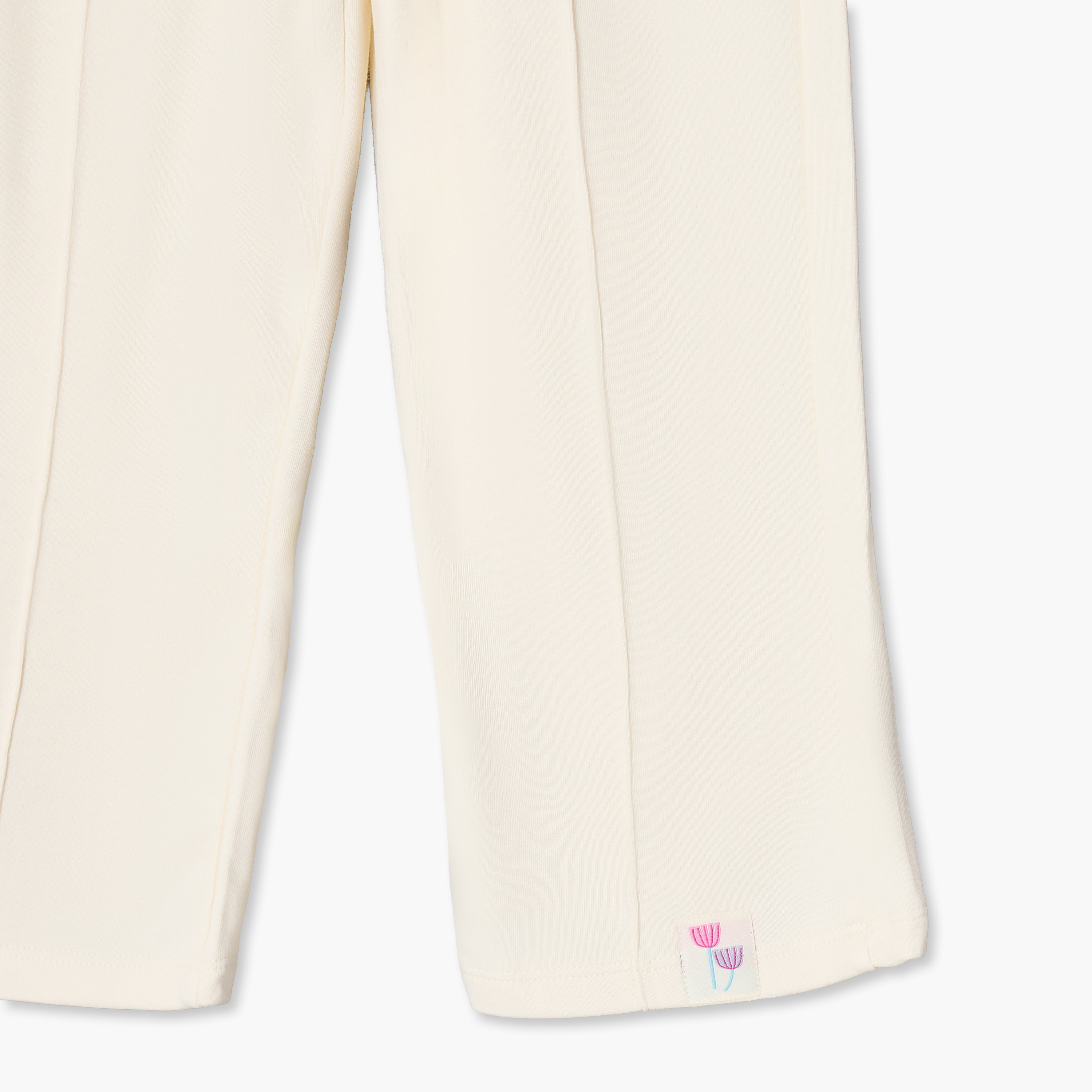 Juniors Elasticated Drawstring Waist Track Pants with Pockets-baby-girls-clothing-bottoms-joggersandtrackpants-image-5